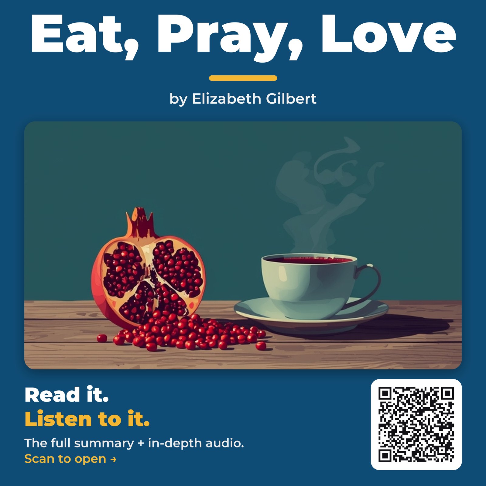 Eat, Pray, Love — by Elizabeth Gilbert