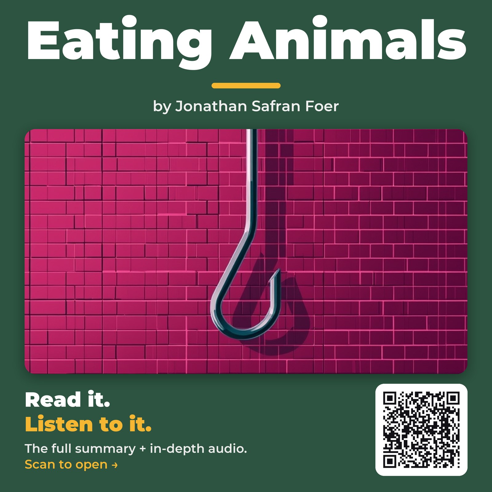 Eating Animals — by Jonathan Safran Foer
