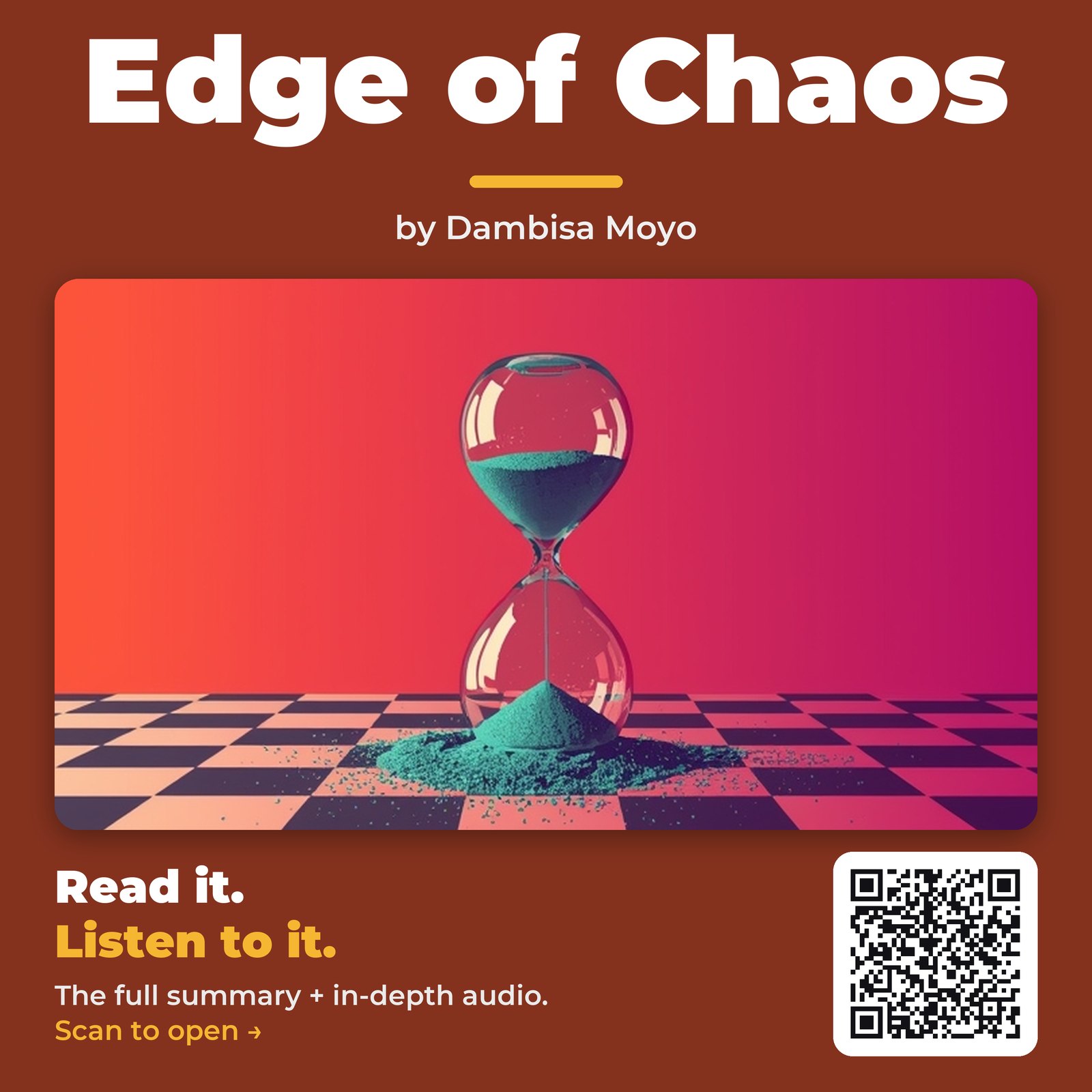 Edge of Chaos — by Dambisa Moyo