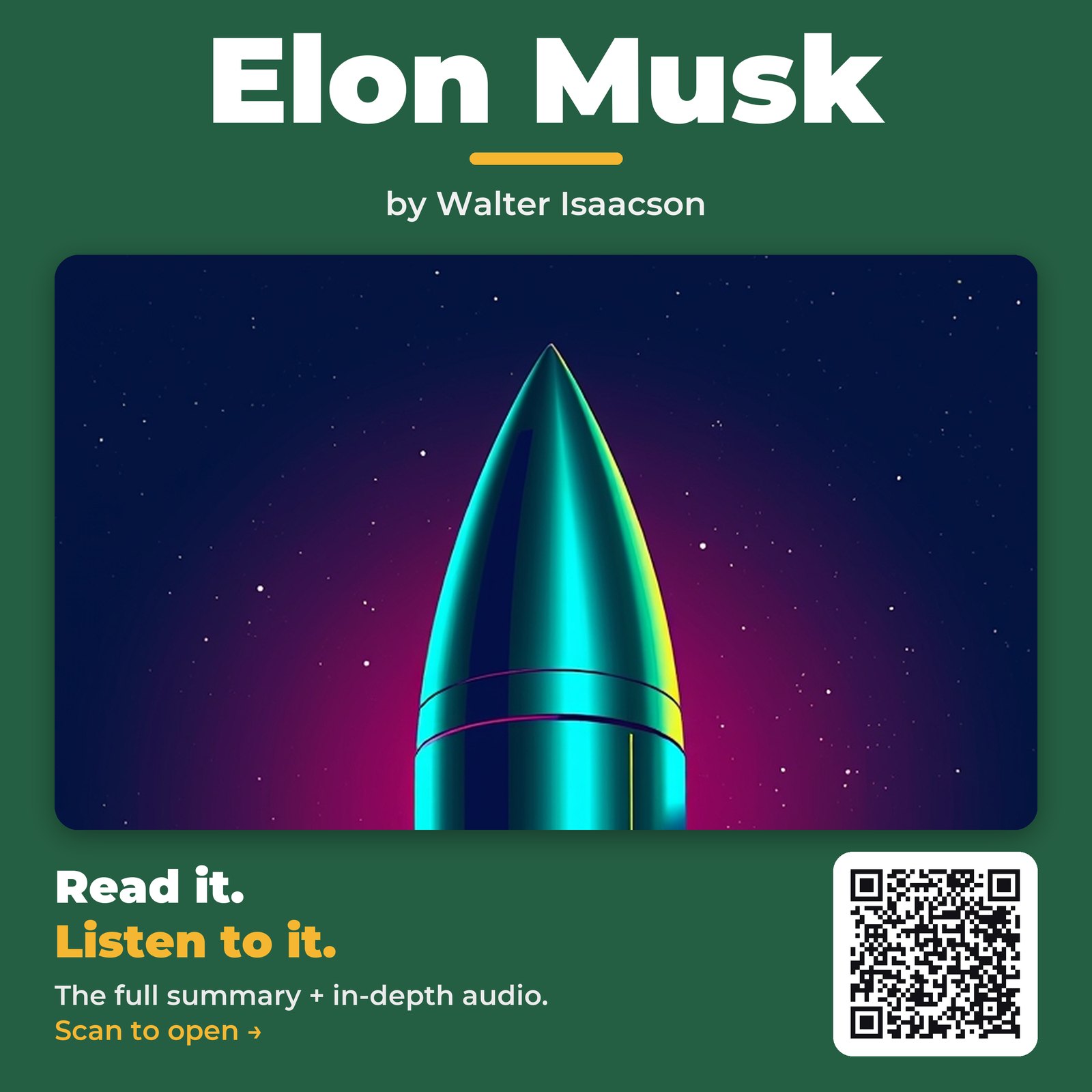 Elon Musk — by Walter Isaacson