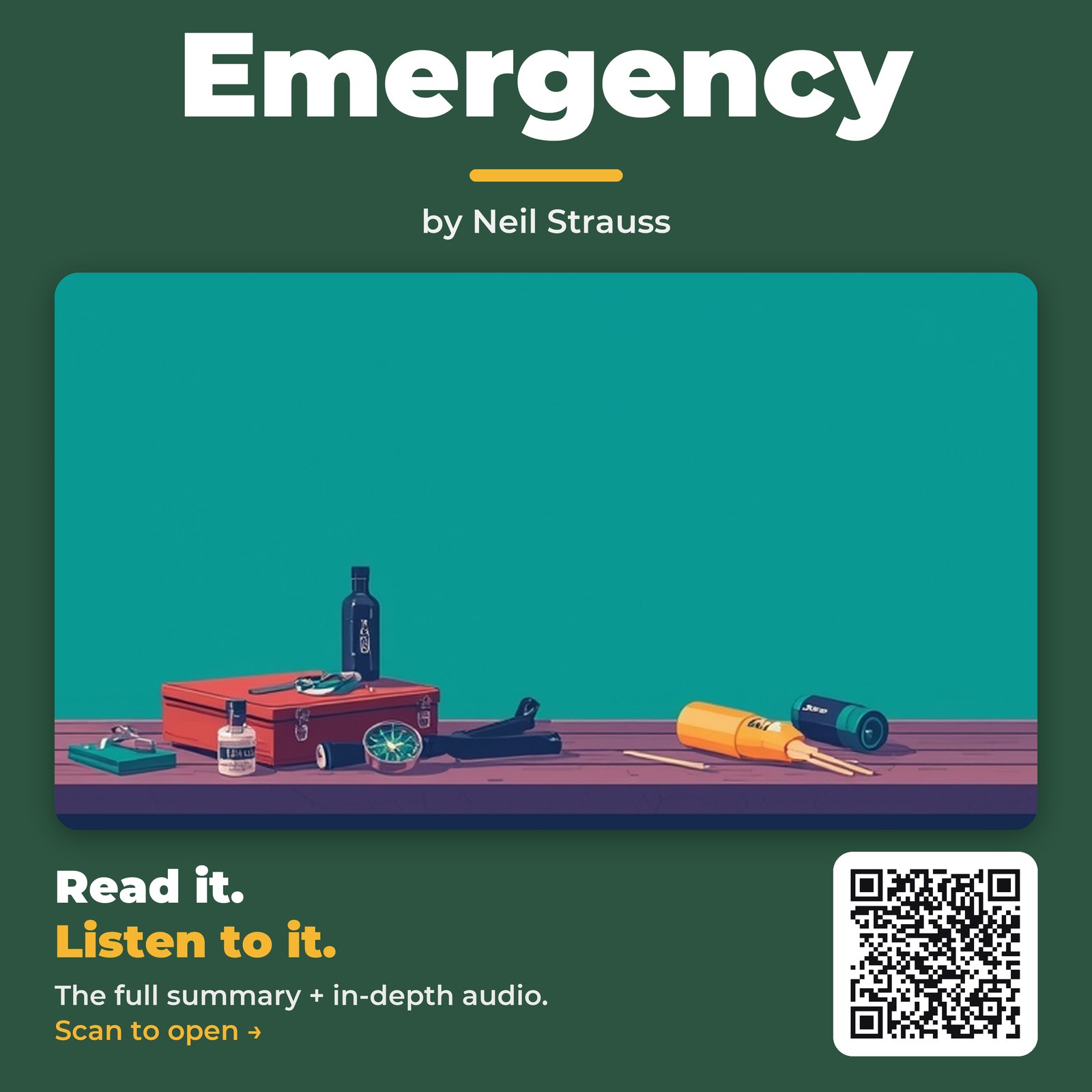 Emergency — by Neil Strauss