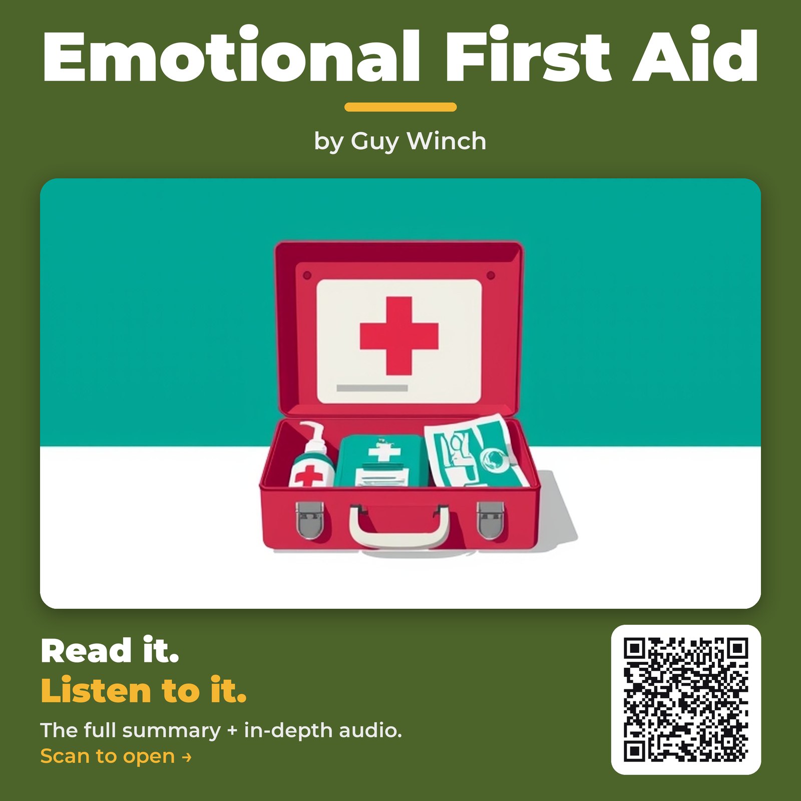 Emotional First Aid — by Guy Winch