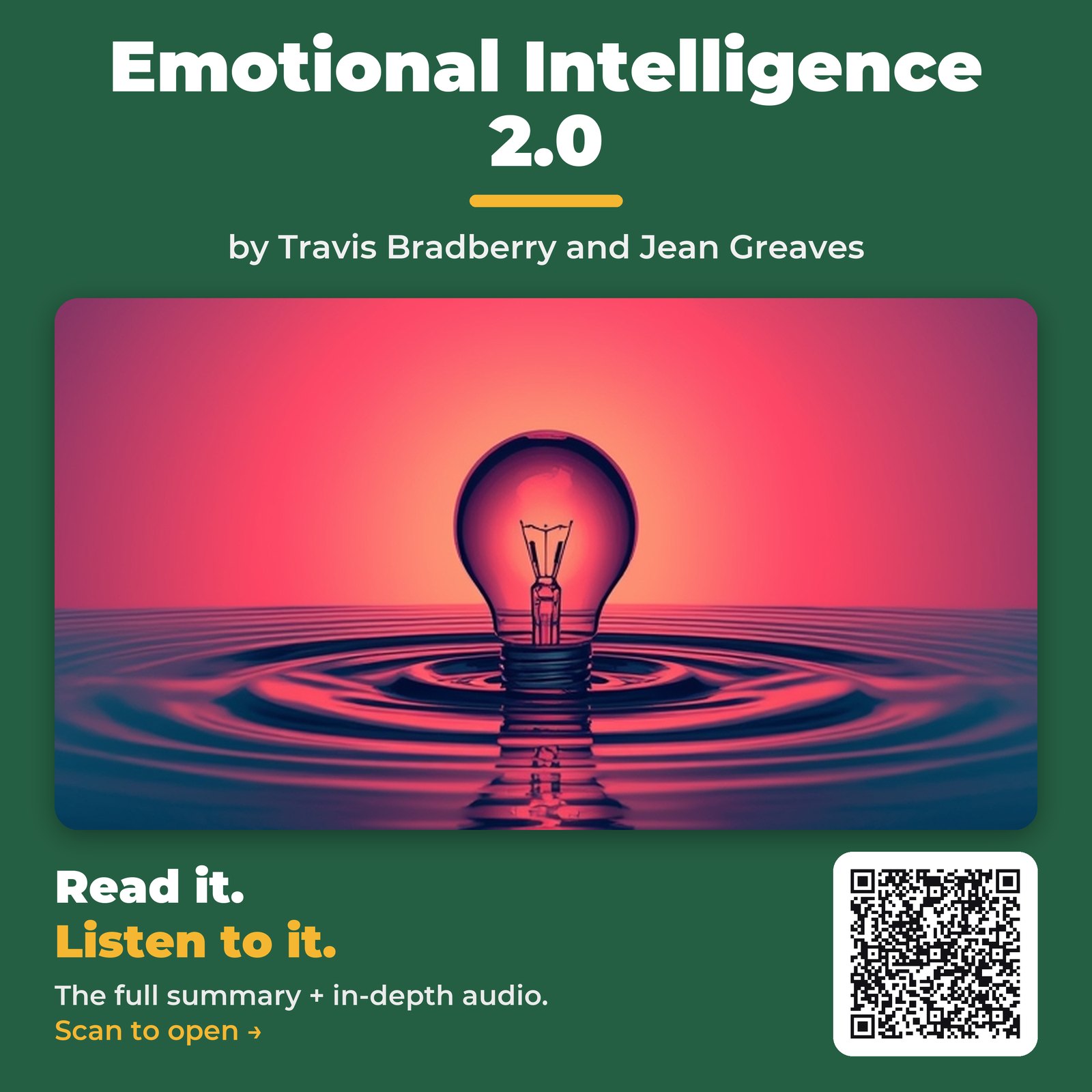 Emotional Intelligence 2.0 — by Travis Bradberry and Jean Greaves