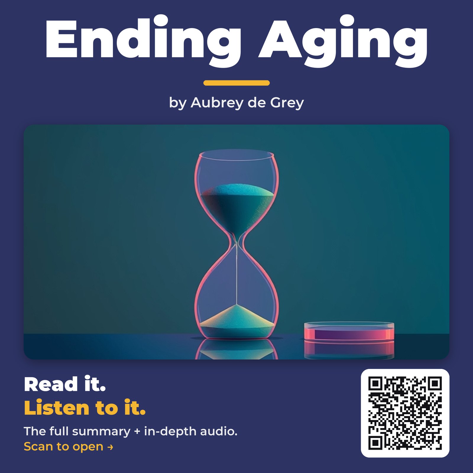 Ending Aging — by Aubrey de Grey
