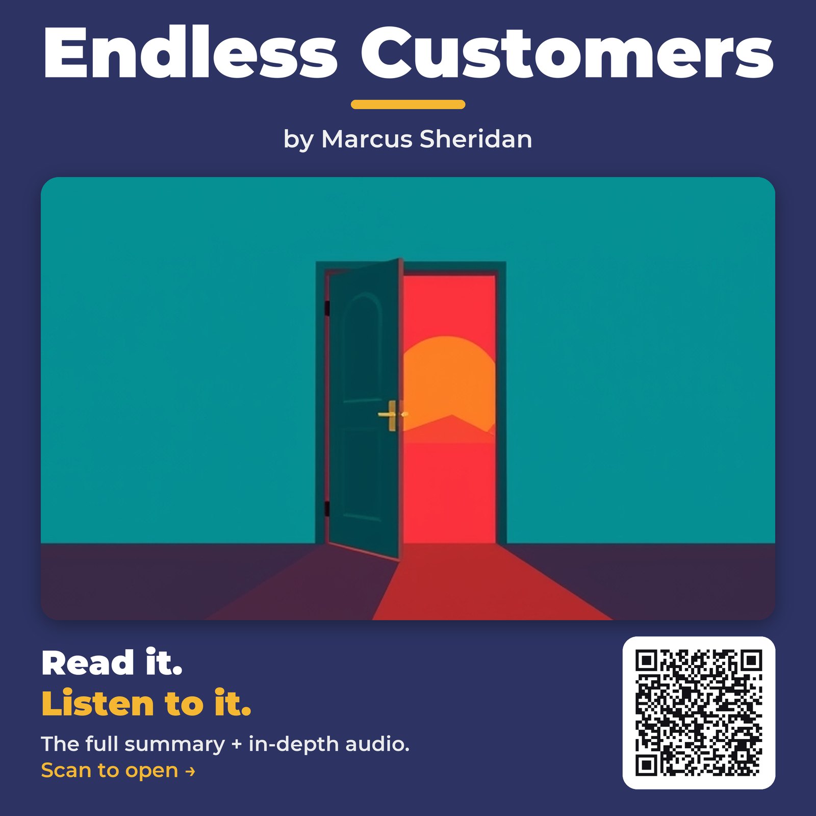 Endless Customers — by Marcus Sheridan