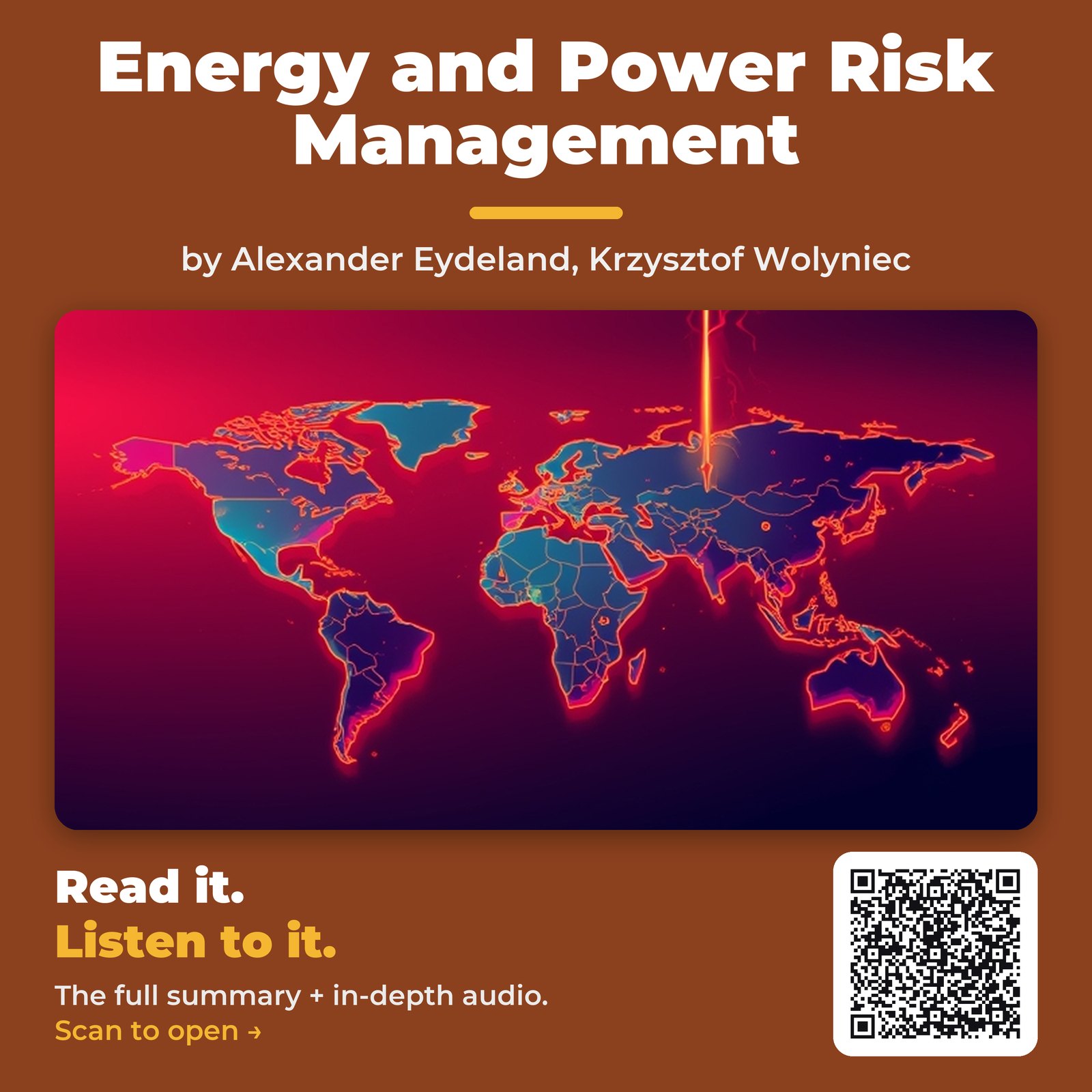 Energy and Power Risk Management — by Alexander Eydeland, Krzysztof Wolyniec
