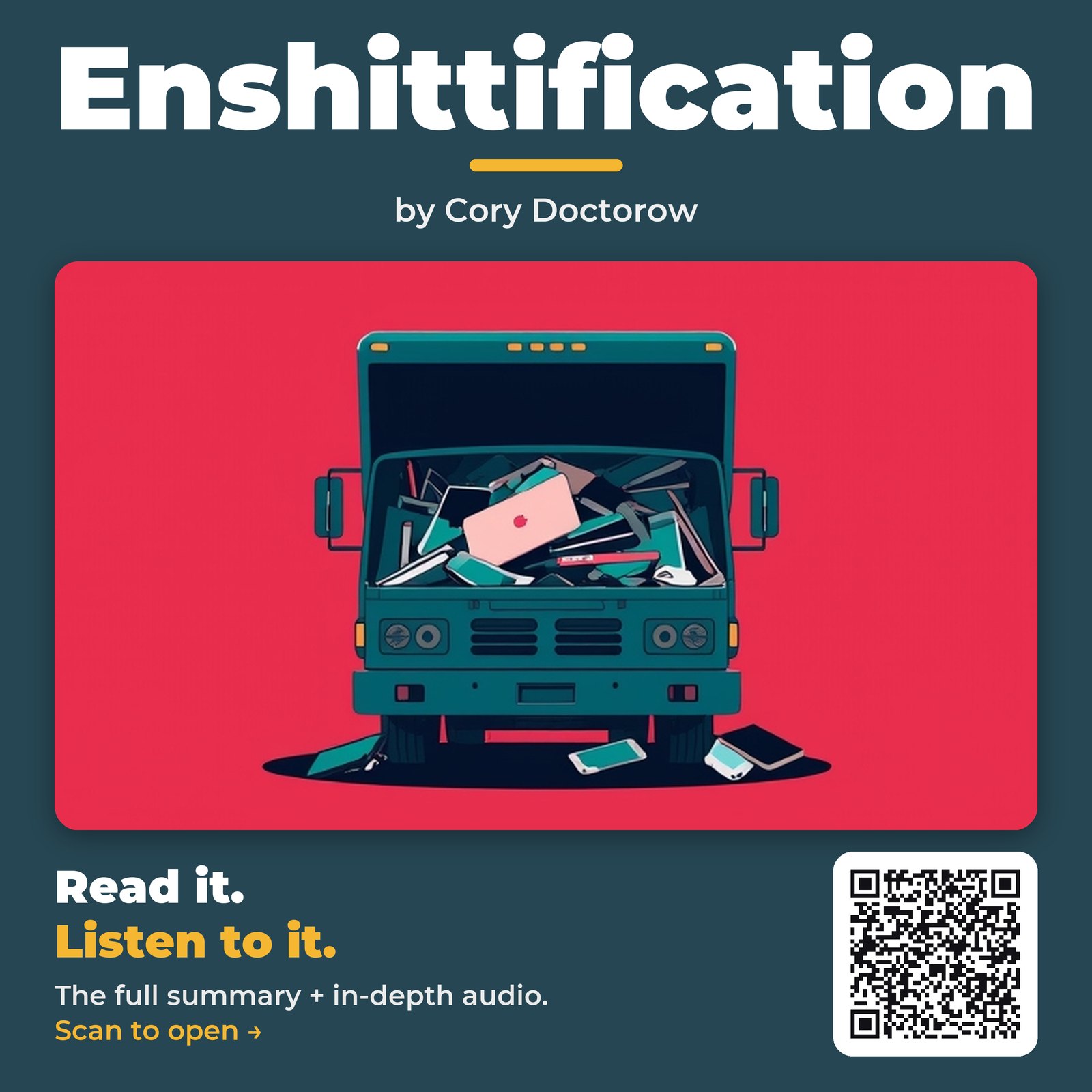 Enshittification — by Cory Doctorow