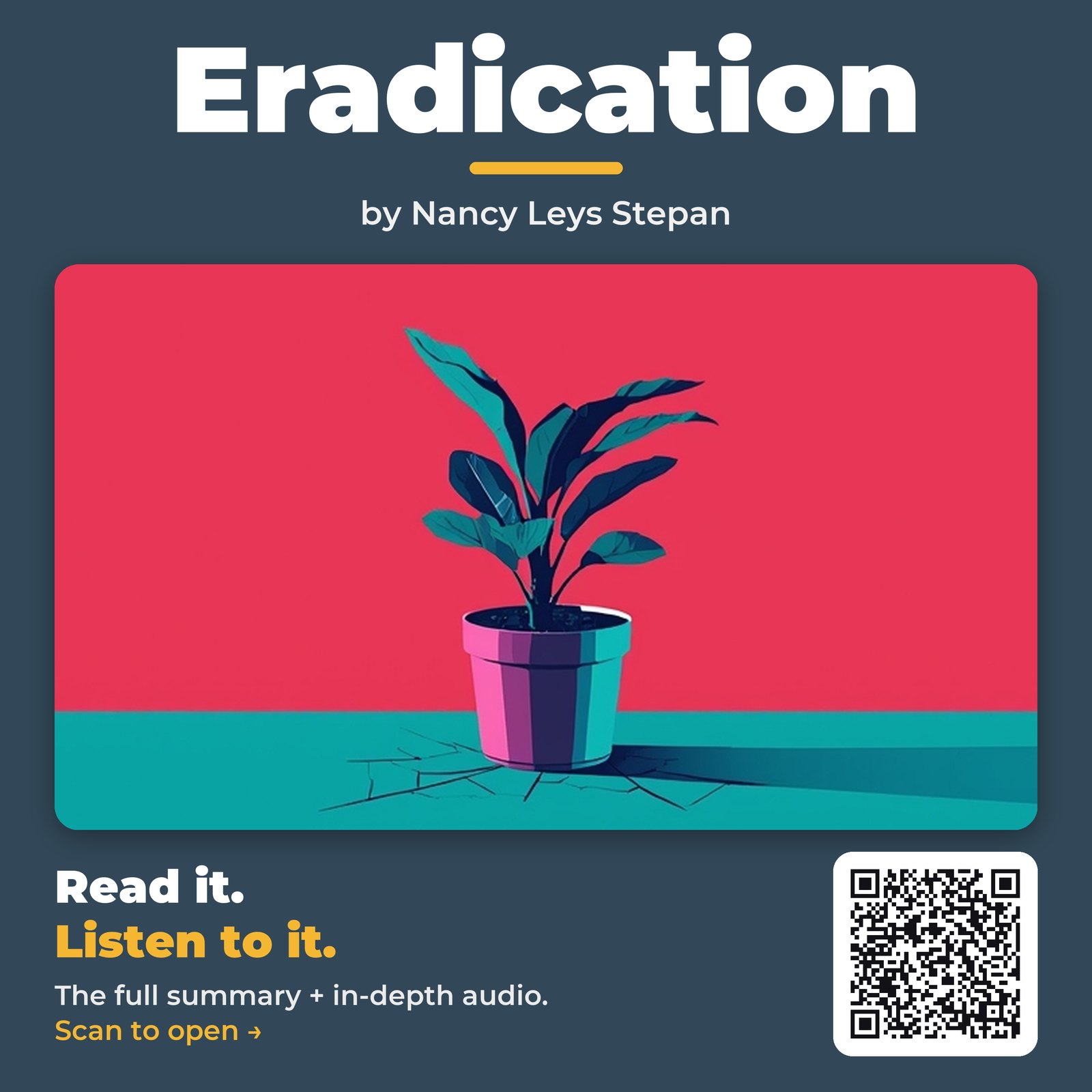 Eradication — by Nancy Leys Stepan
