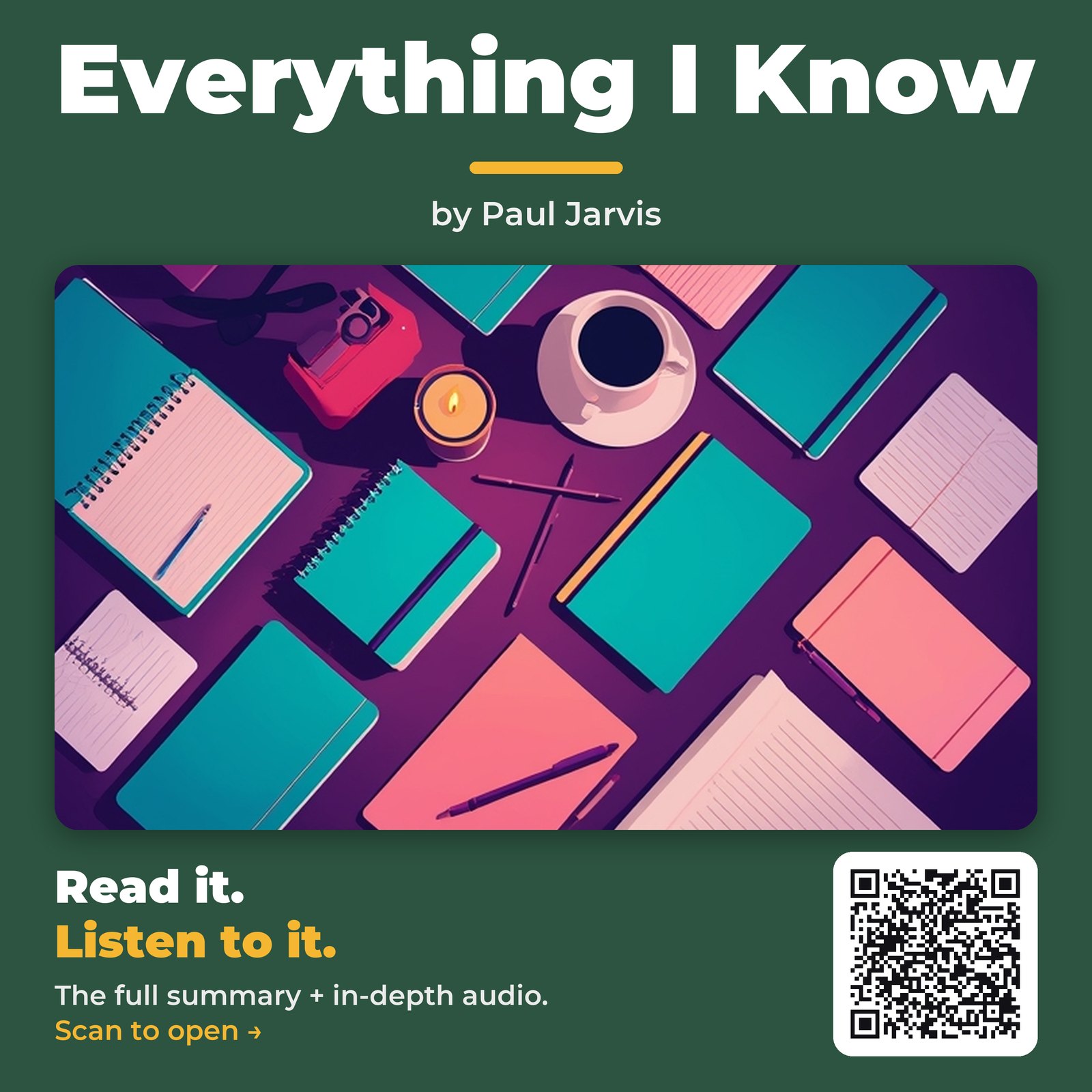 Everything I Know — by Paul Jarvis