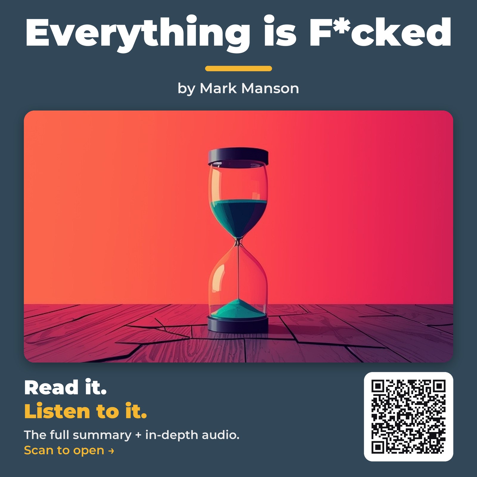 Everything is F*cked — by Mark Manson