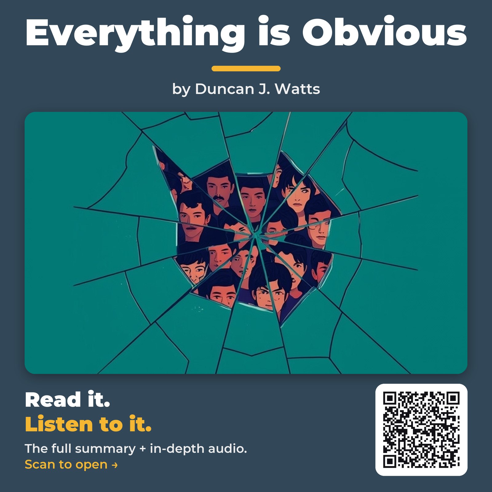 Everything is Obvious — by Duncan J. Watts
