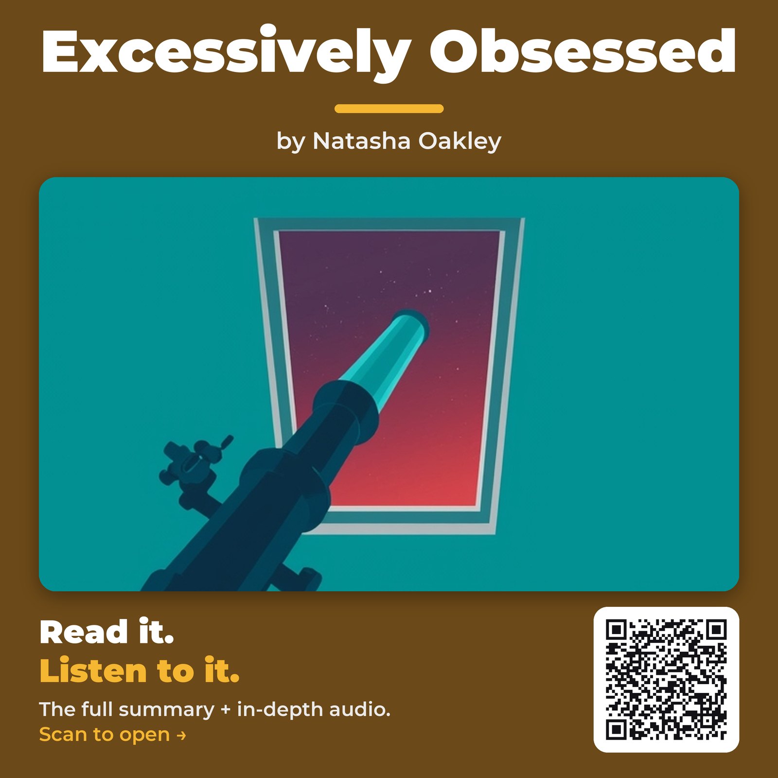 Excessively Obsessed — by Natasha Oakley