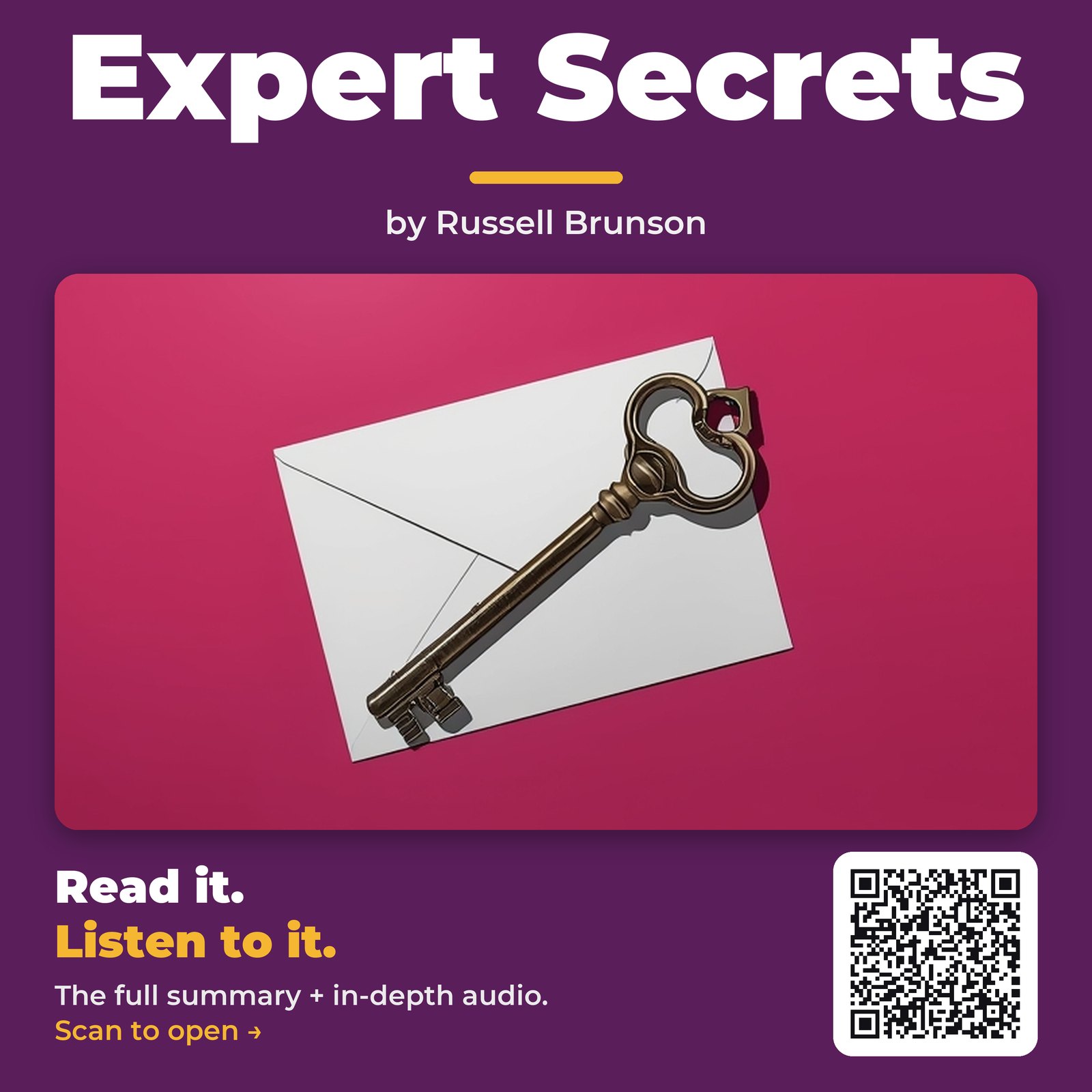 Expert Secrets — by Russell Brunson
