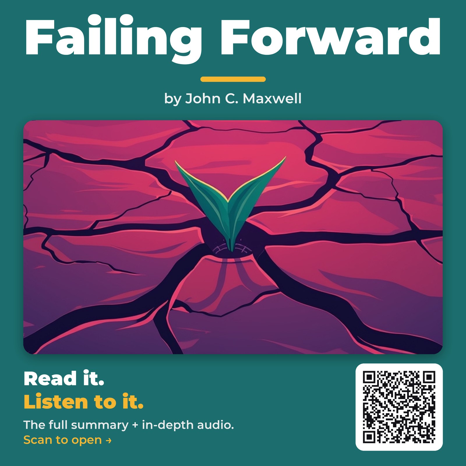 Failing Forward — by John C. Maxwell