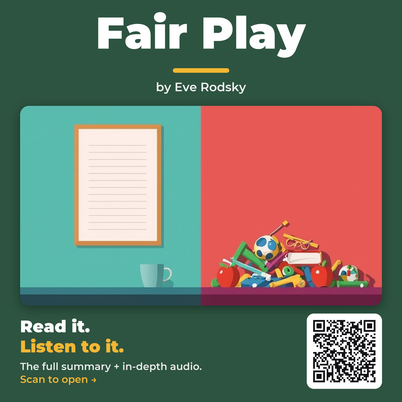 Fair Play — by Eve Rodsky