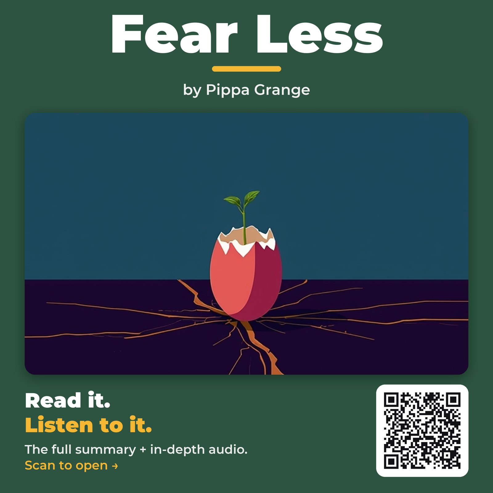 Fear Less — by Pippa Grange