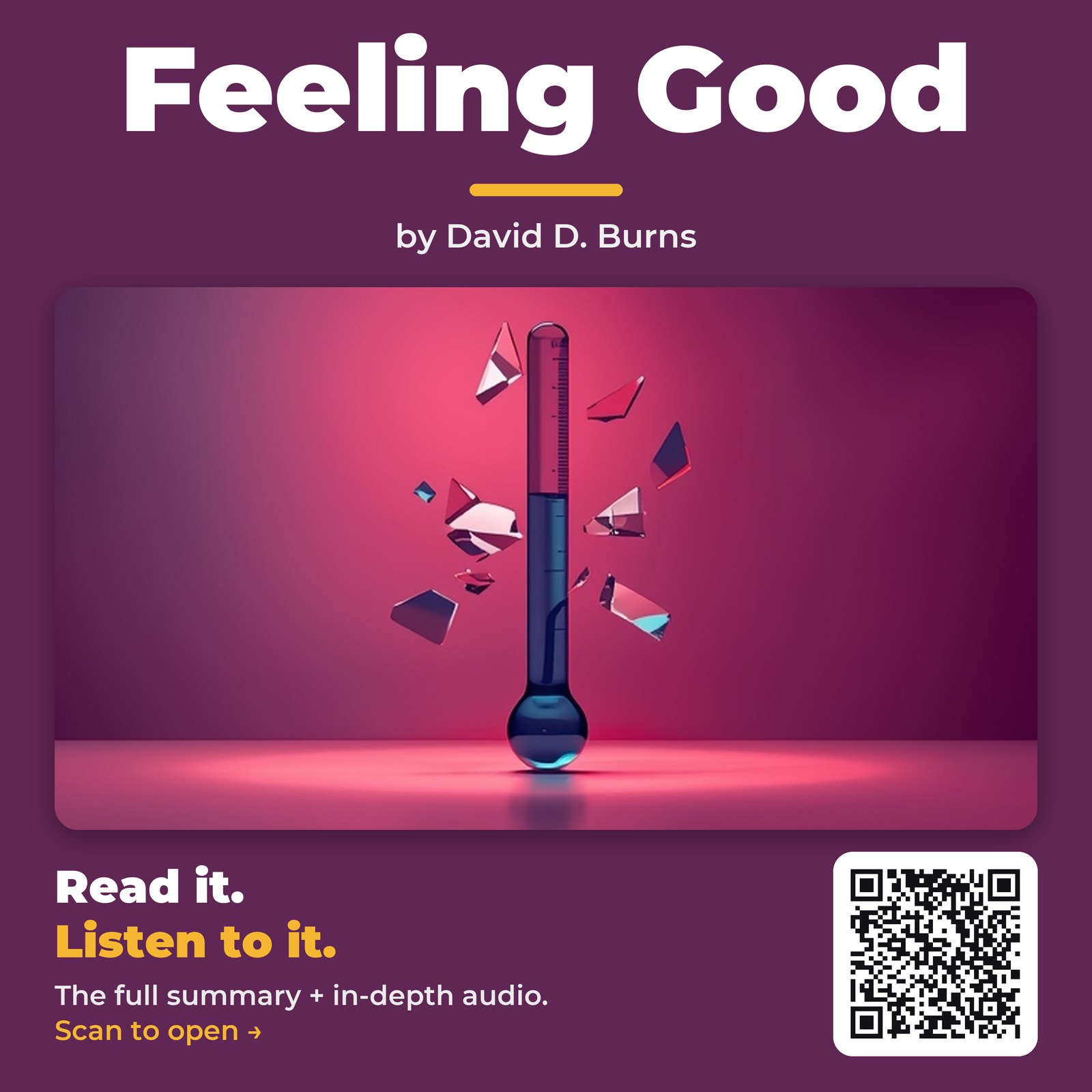 Feeling Good — by David D. Burns