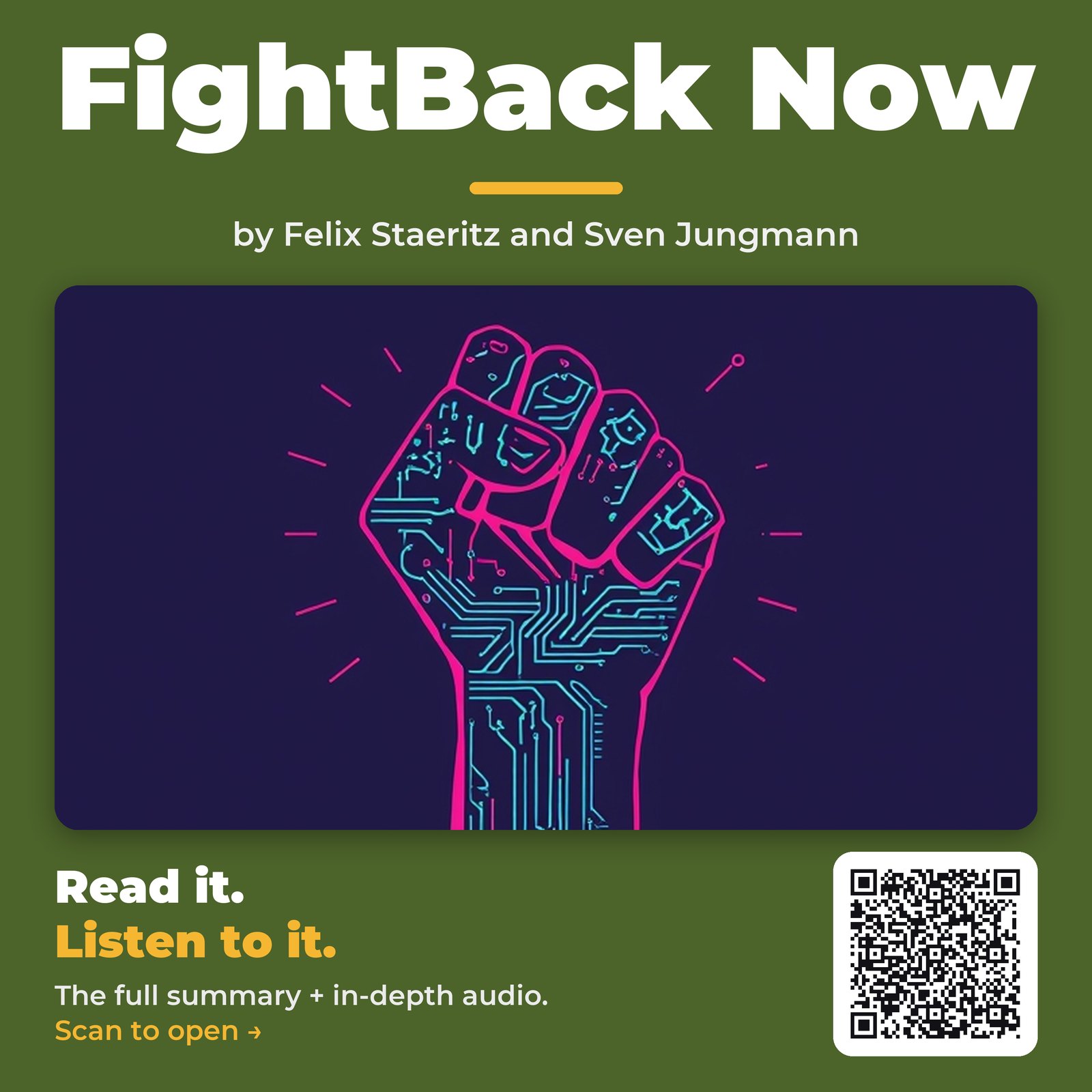 FightBack Now — by Felix Staeritz and Sven Jungmann