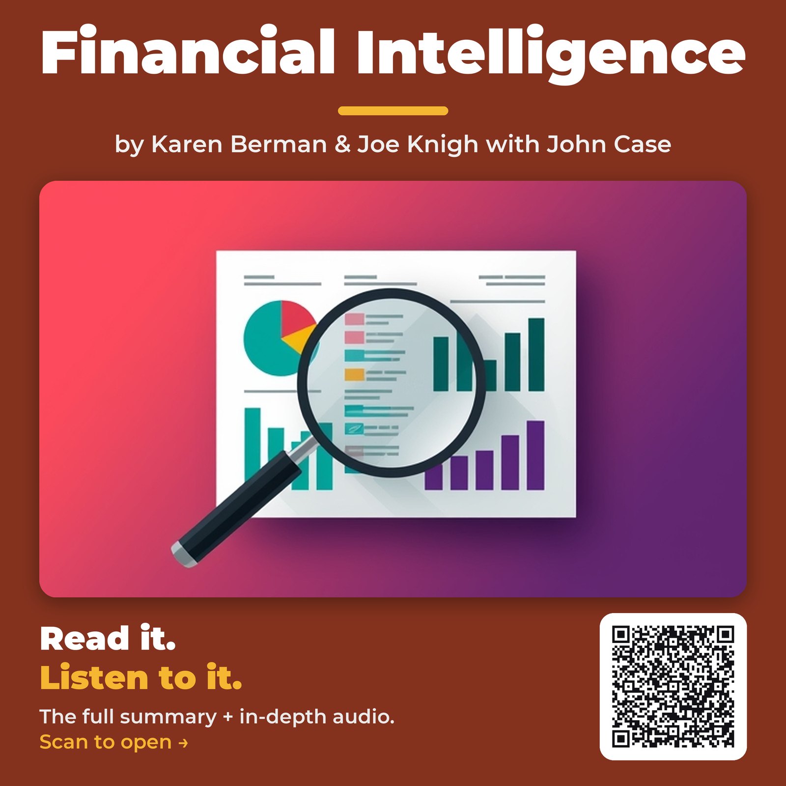 Financial Intelligence — by Karen Berman & Joe Knigh with John Case