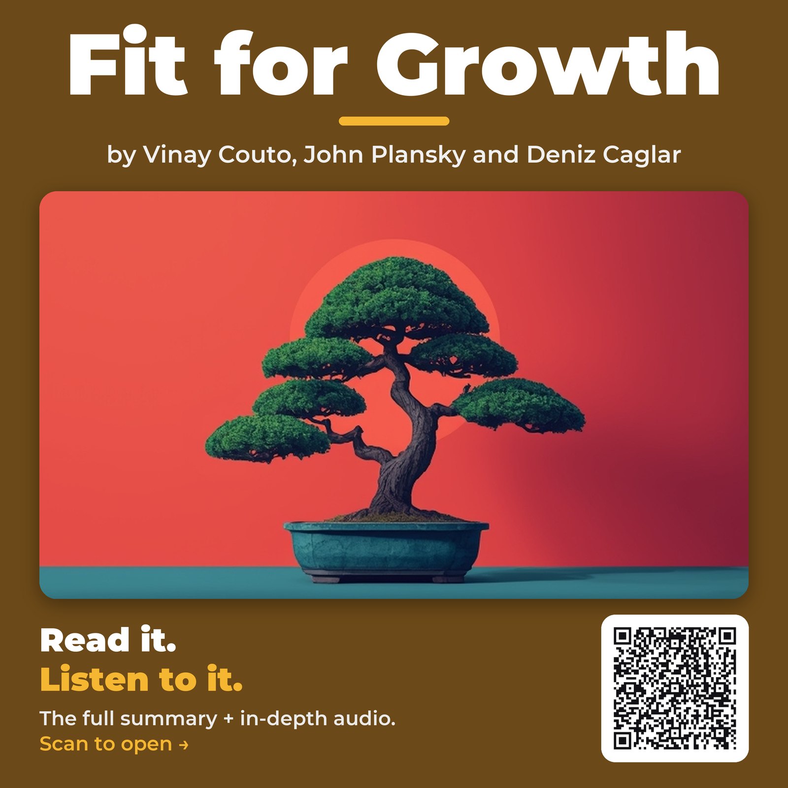 Fit for Growth — by Vinay Couto, John Plansky and Deniz Caglar