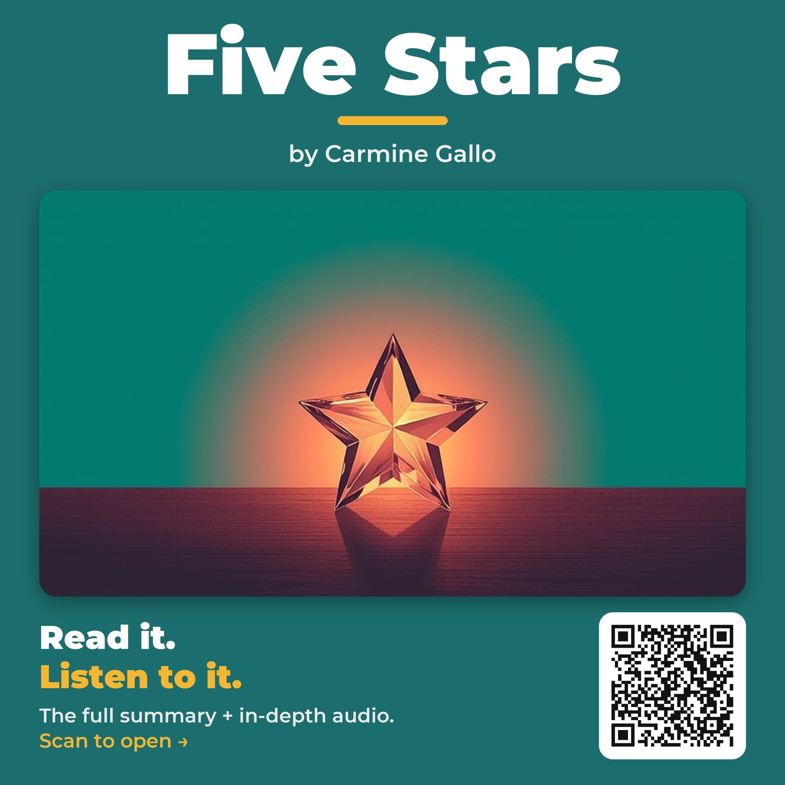 Five Stars — by Carmine Gallo