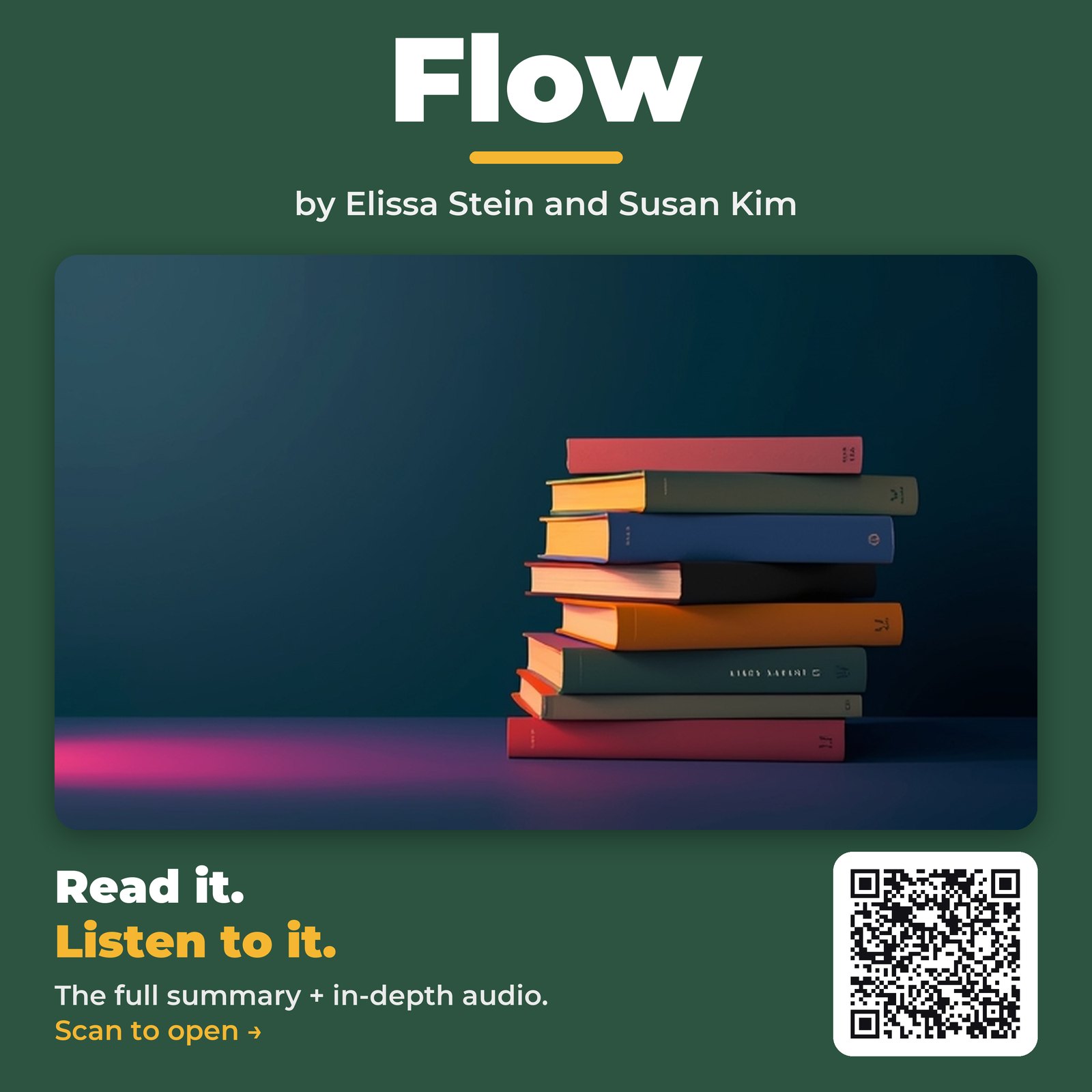 Flow — by Elissa Stein and Susan Kim