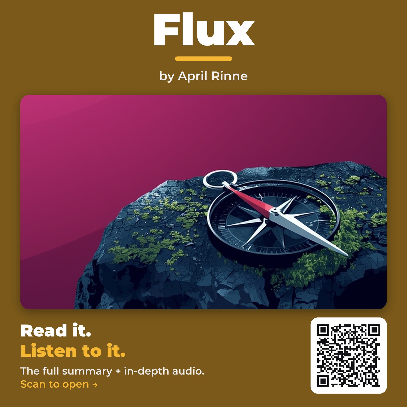 Flux — by April Rinne