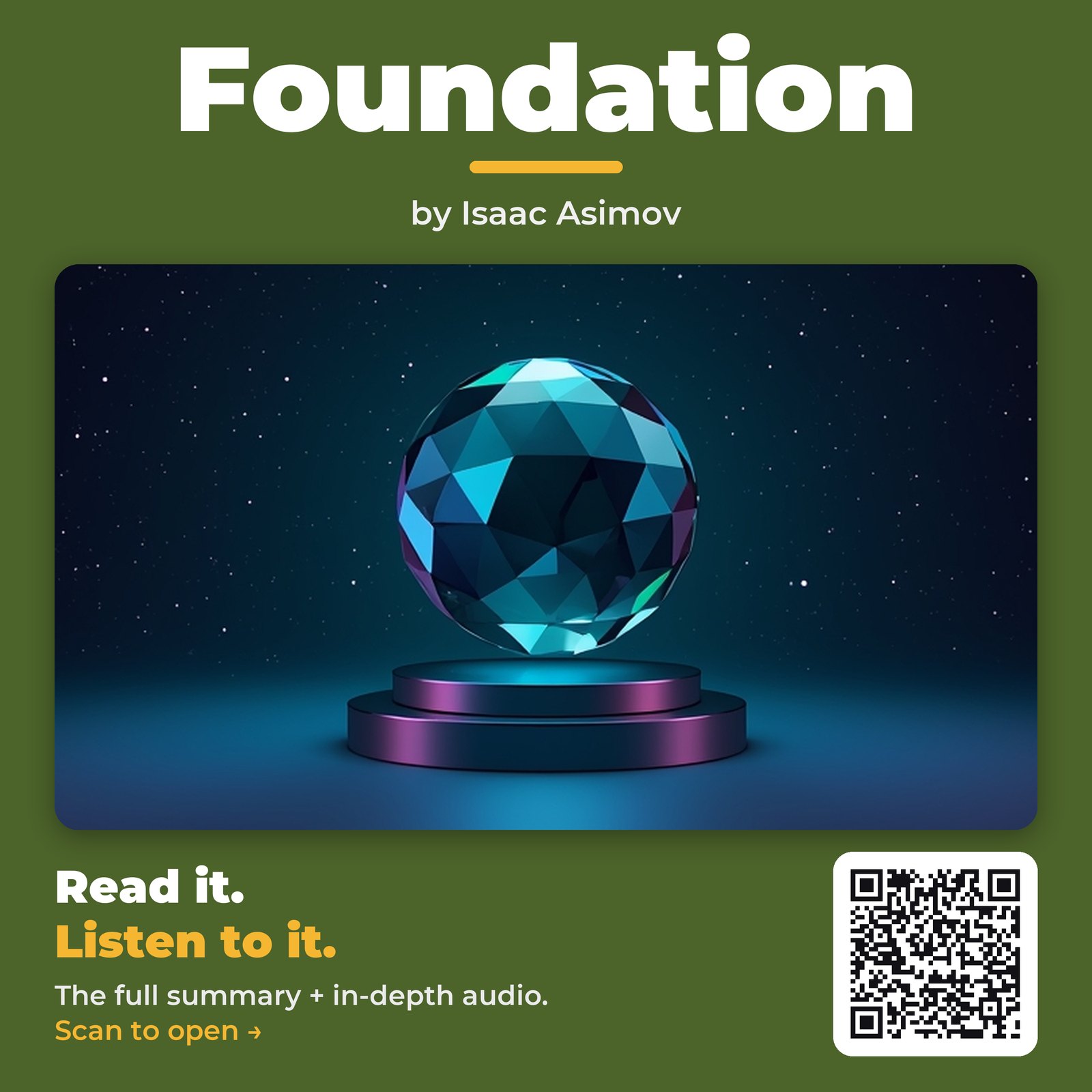Foundation — by Isaac Asimov