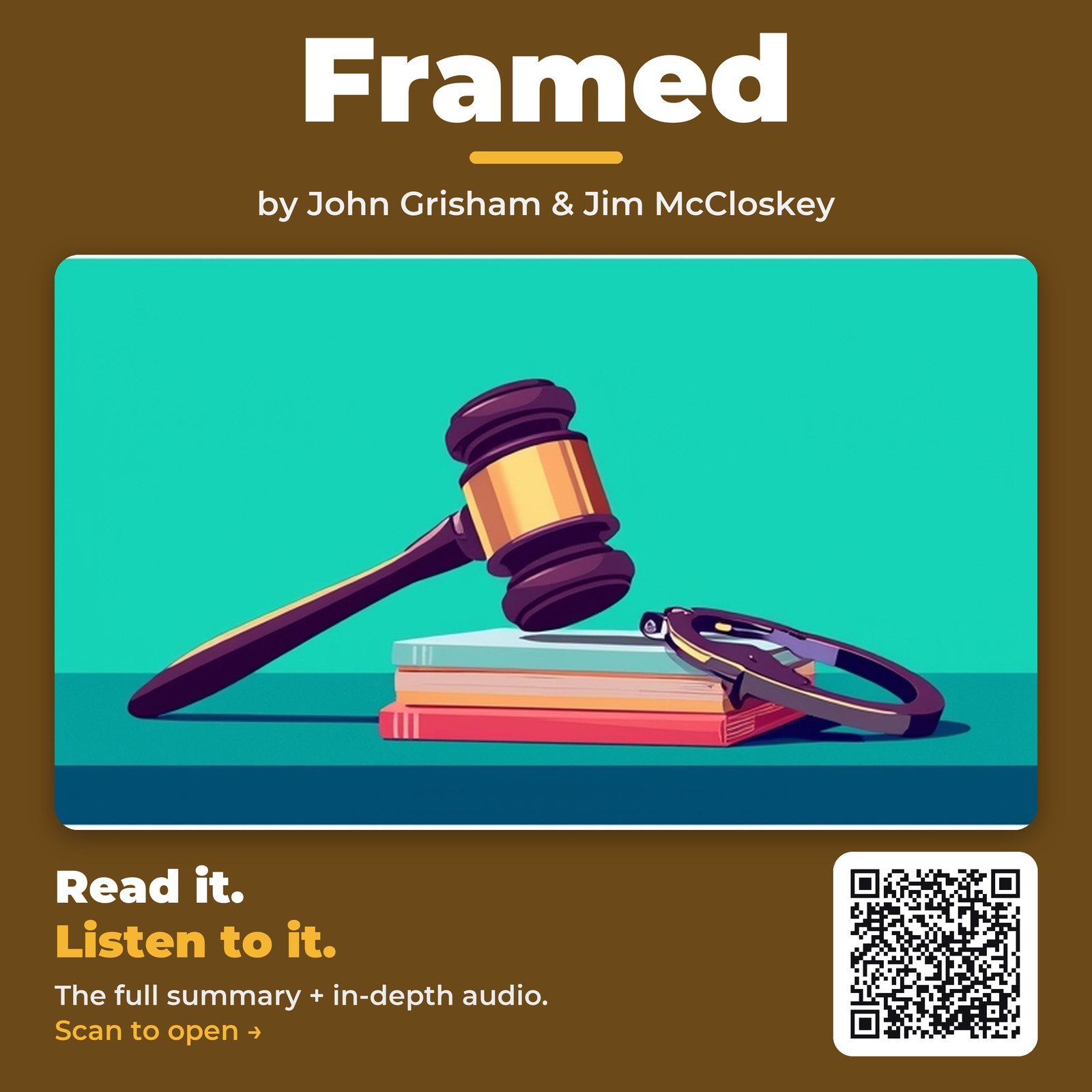 Framed — by John Grisham & Jim McCloskey