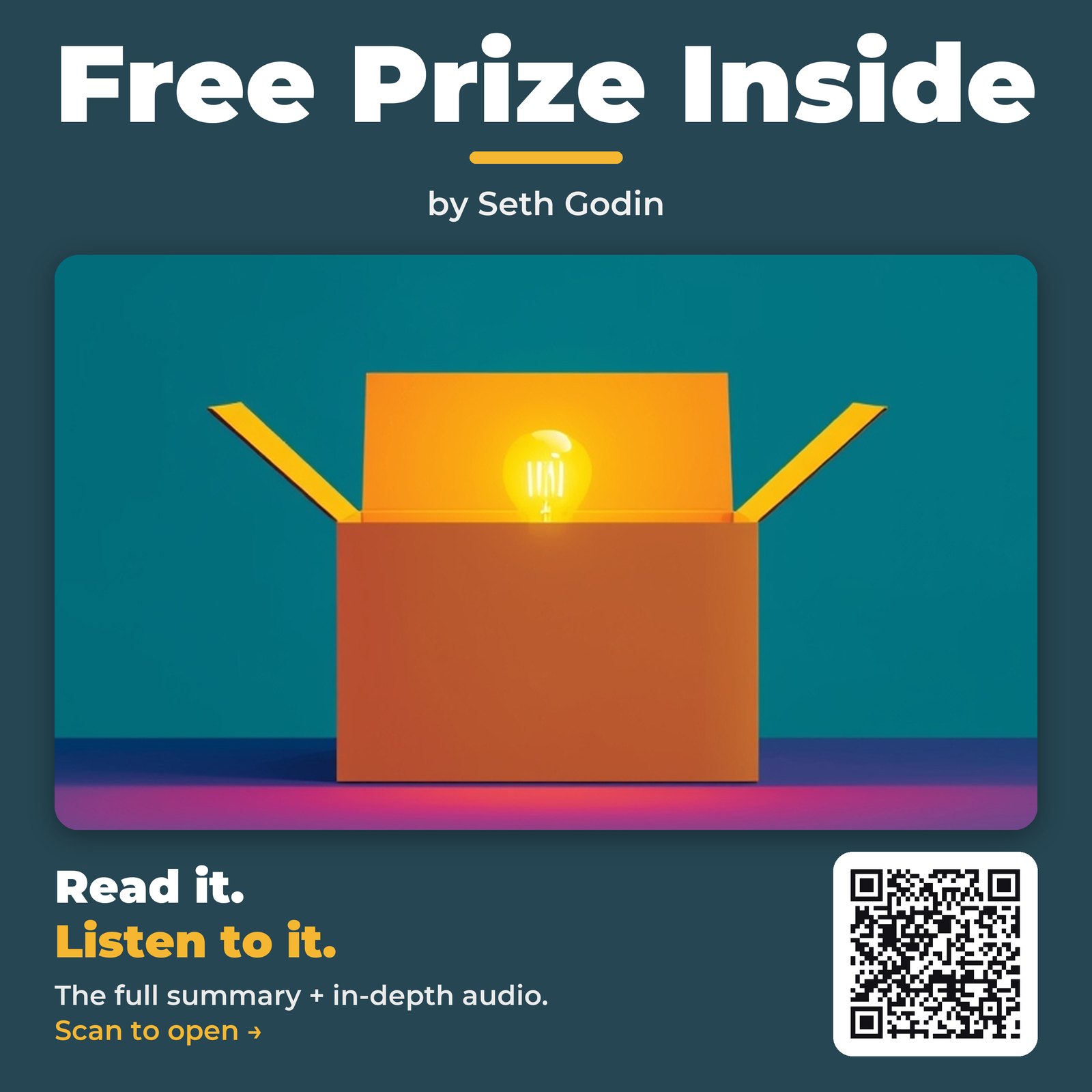 Free Prize Inside — by Seth Godin