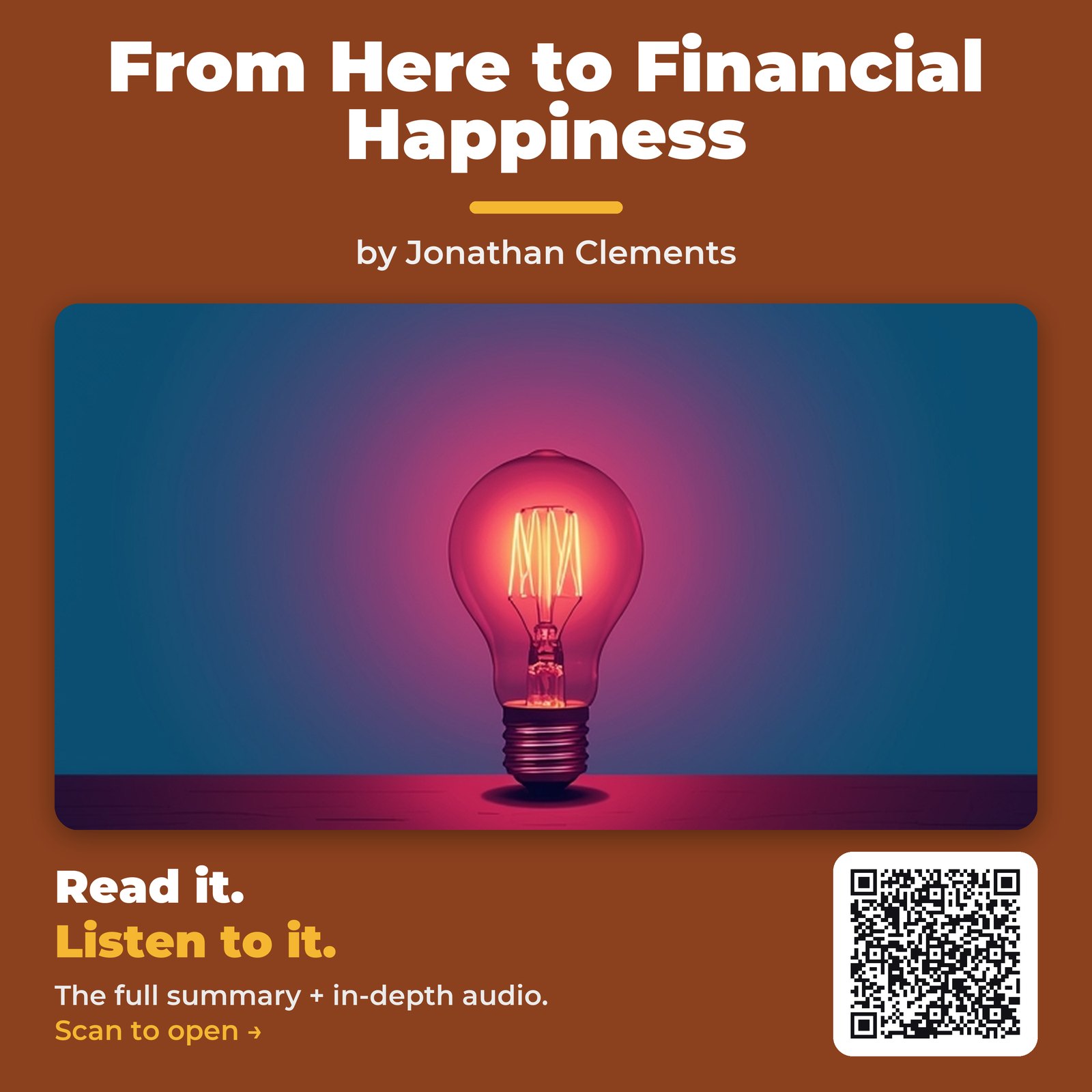 From Here to Financial Happiness — by Jonathan Clements