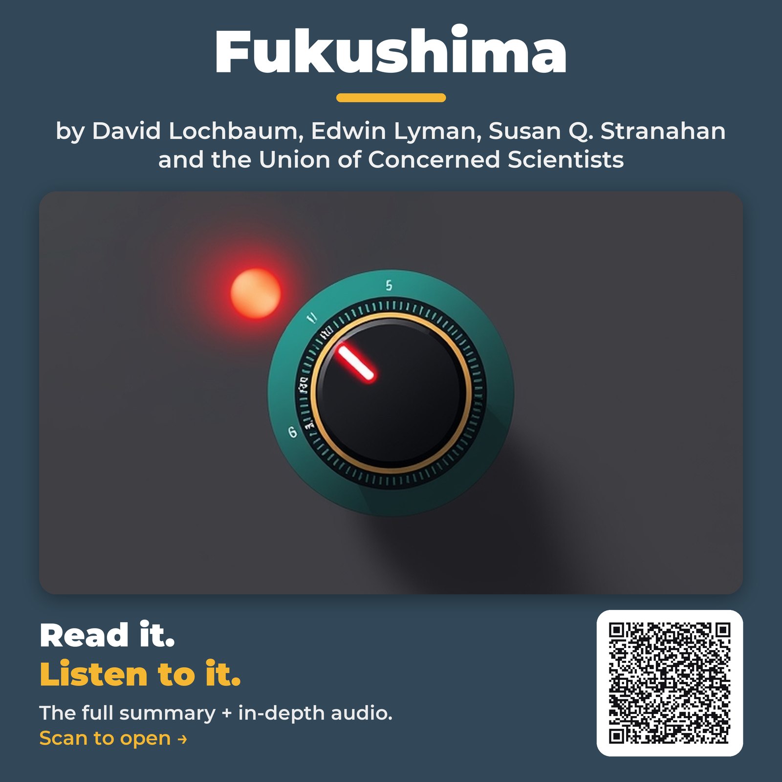 Fukushima — by David Lochbaum, Edwin Lyman, Susan Q. Stranahan and the Union of Concerned Scientists