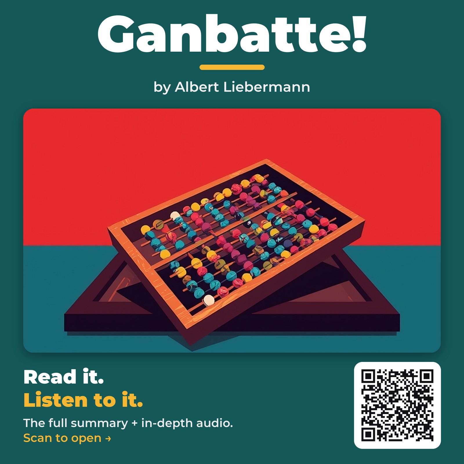 Ganbatte! — by Albert Liebermann