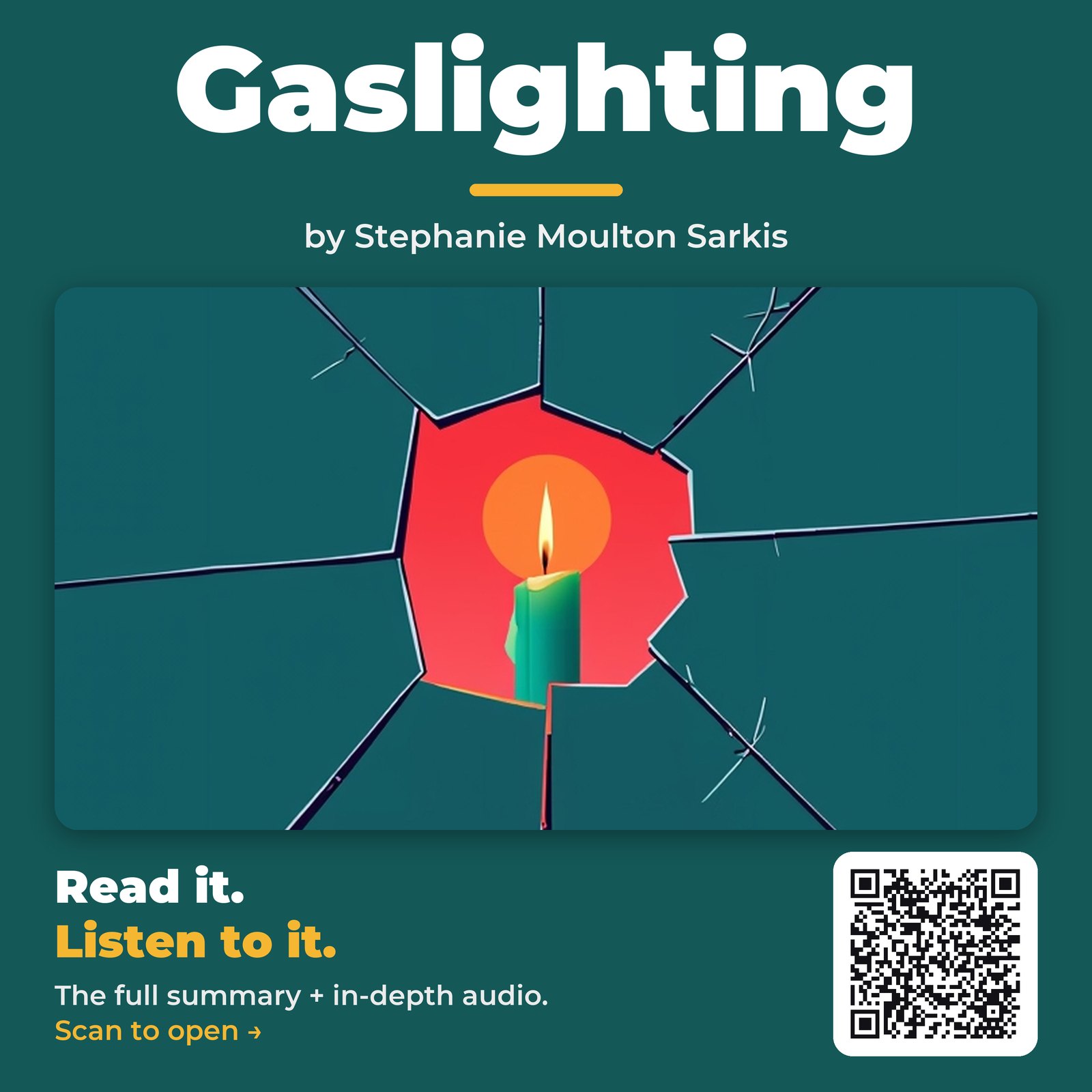Gaslighting — by Stephanie Moulton Sarkis