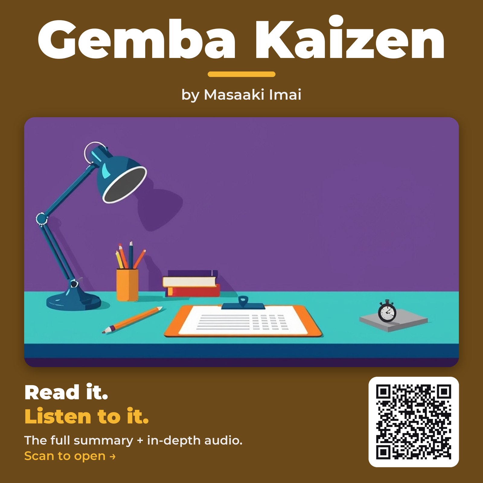 Gemba Kaizen — by Masaaki Imai