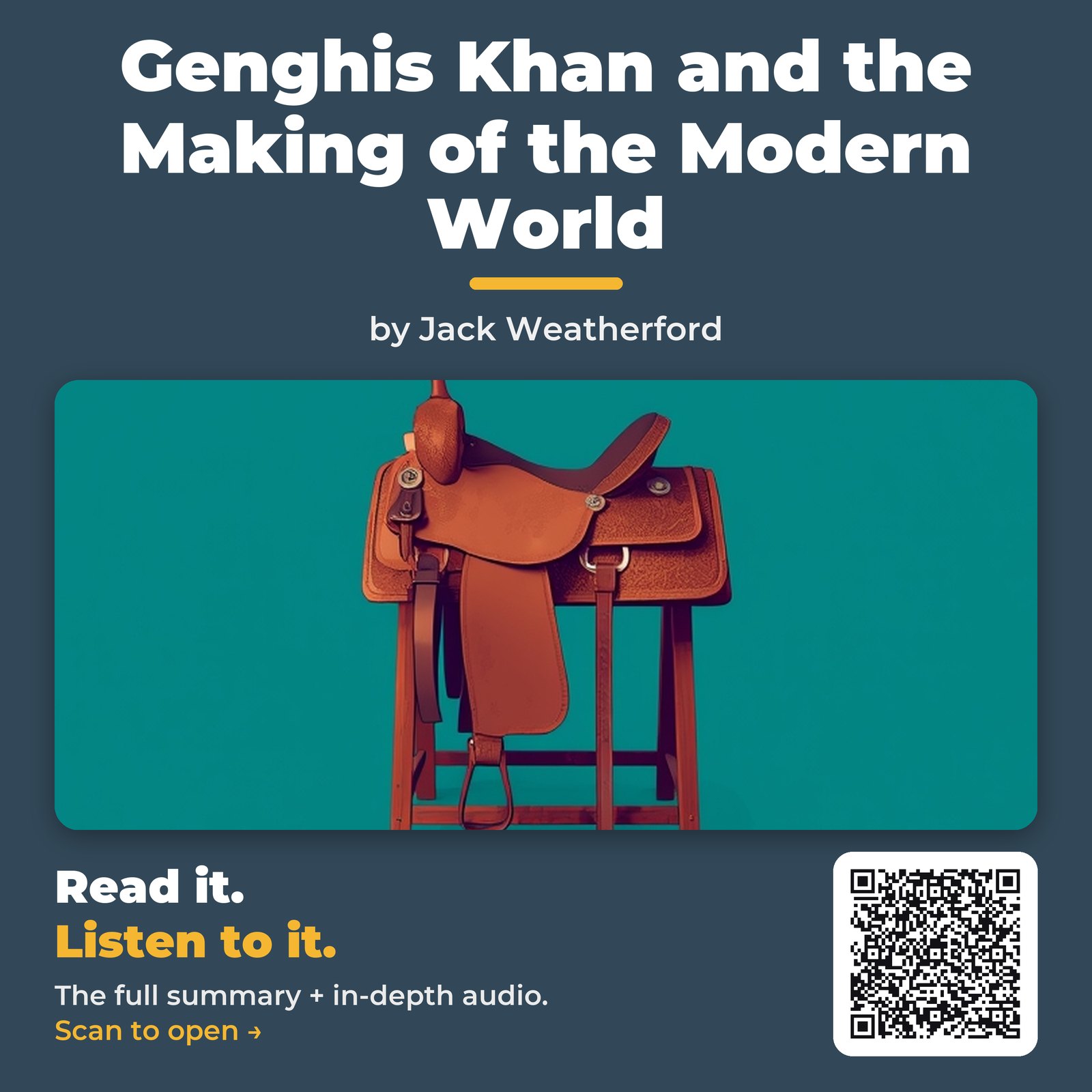 Genghis Khan and the Making of the Modern World — by Jack Weatherford