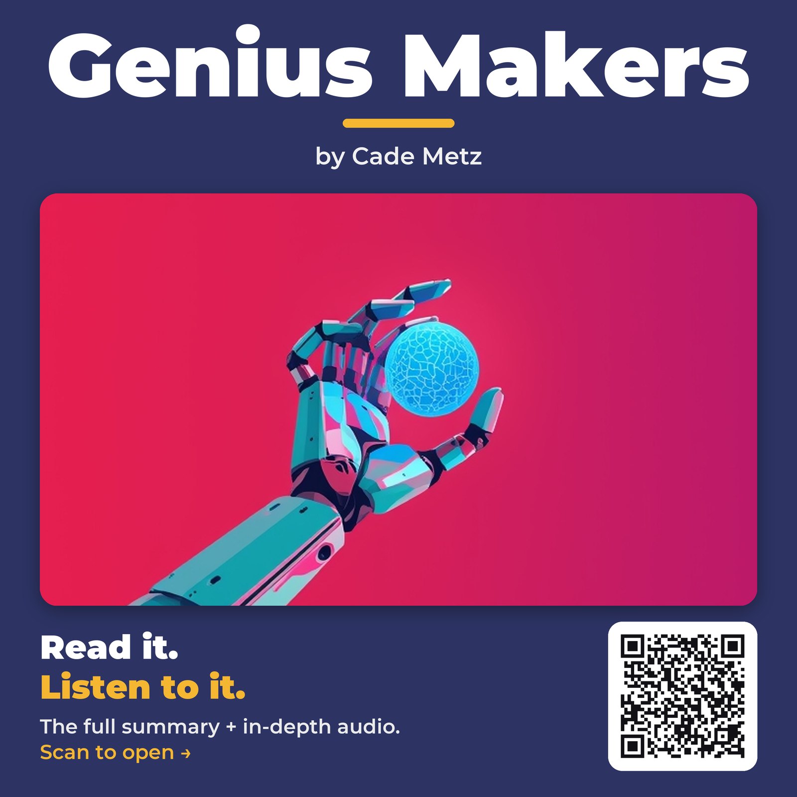 Genius Makers — by Cade Metz