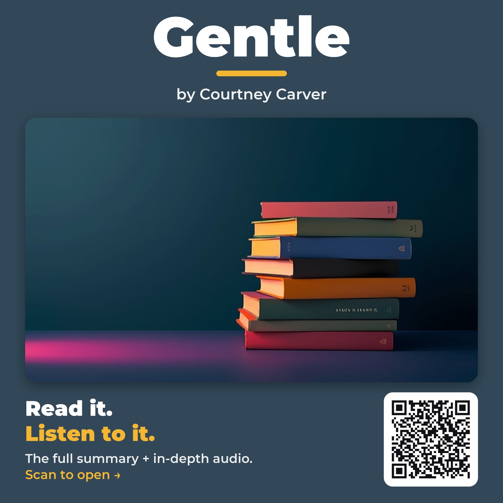 Gentle — by Courtney Carver