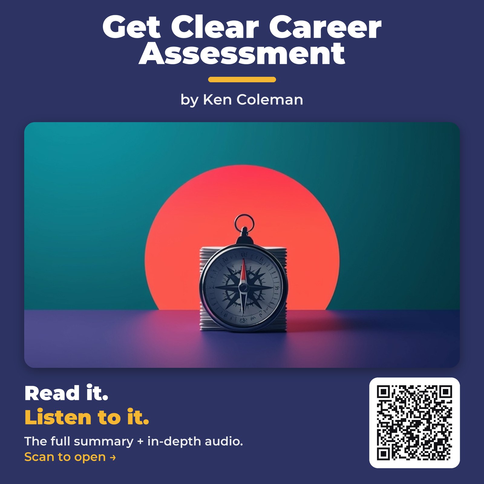 Get Clear Career Assessment — by Ken Coleman