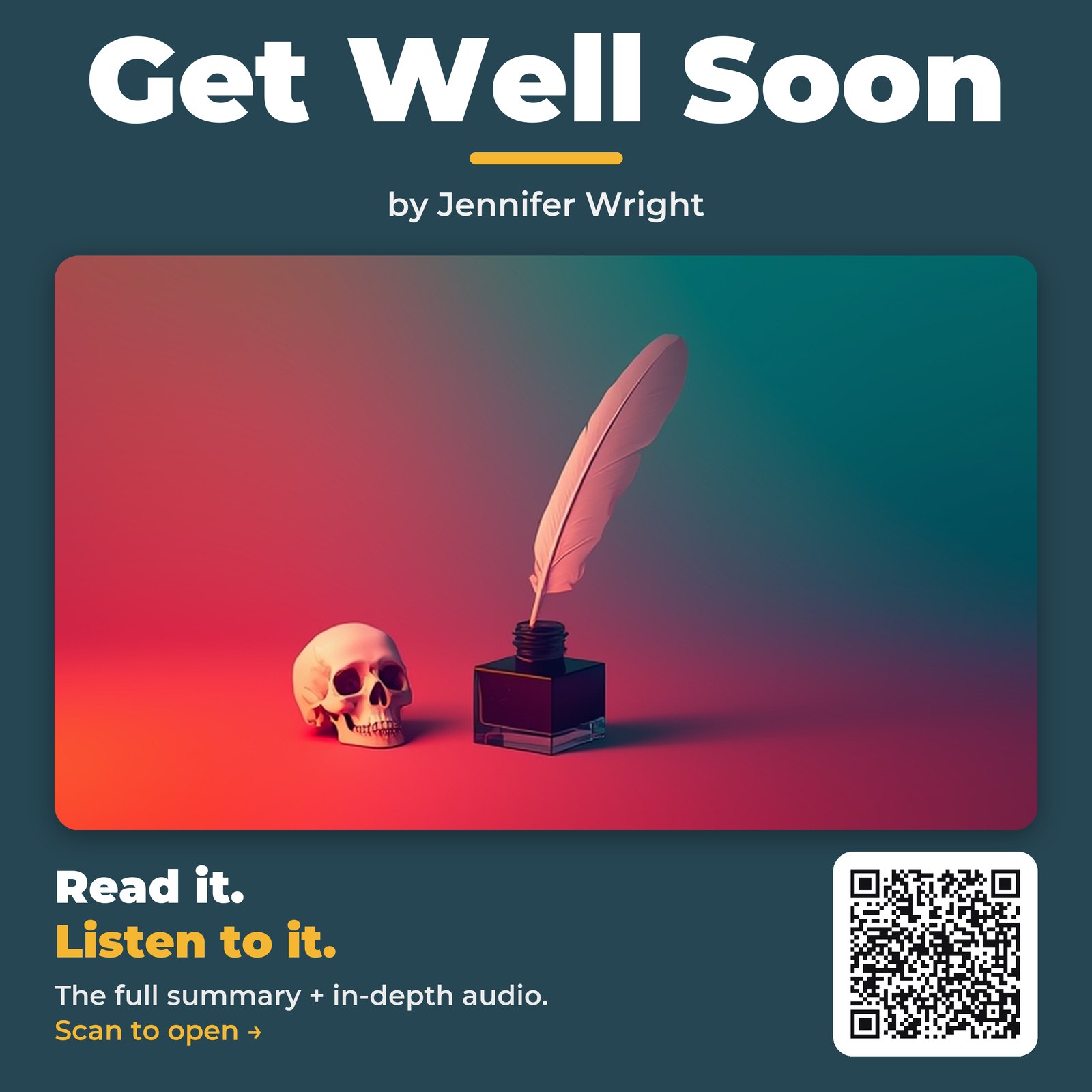 Get Well Soon — by Jennifer Wright