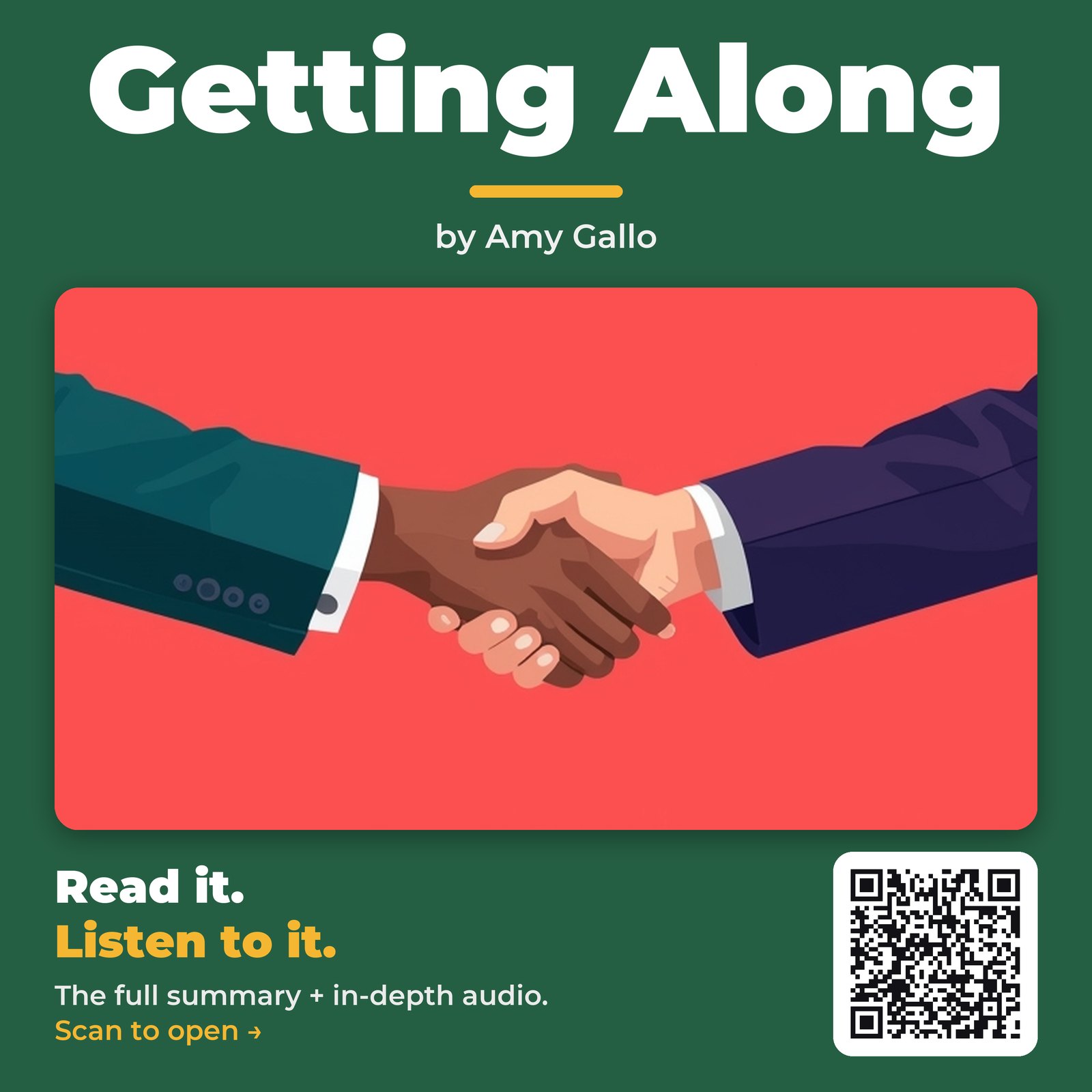 Getting Along — by Amy Gallo