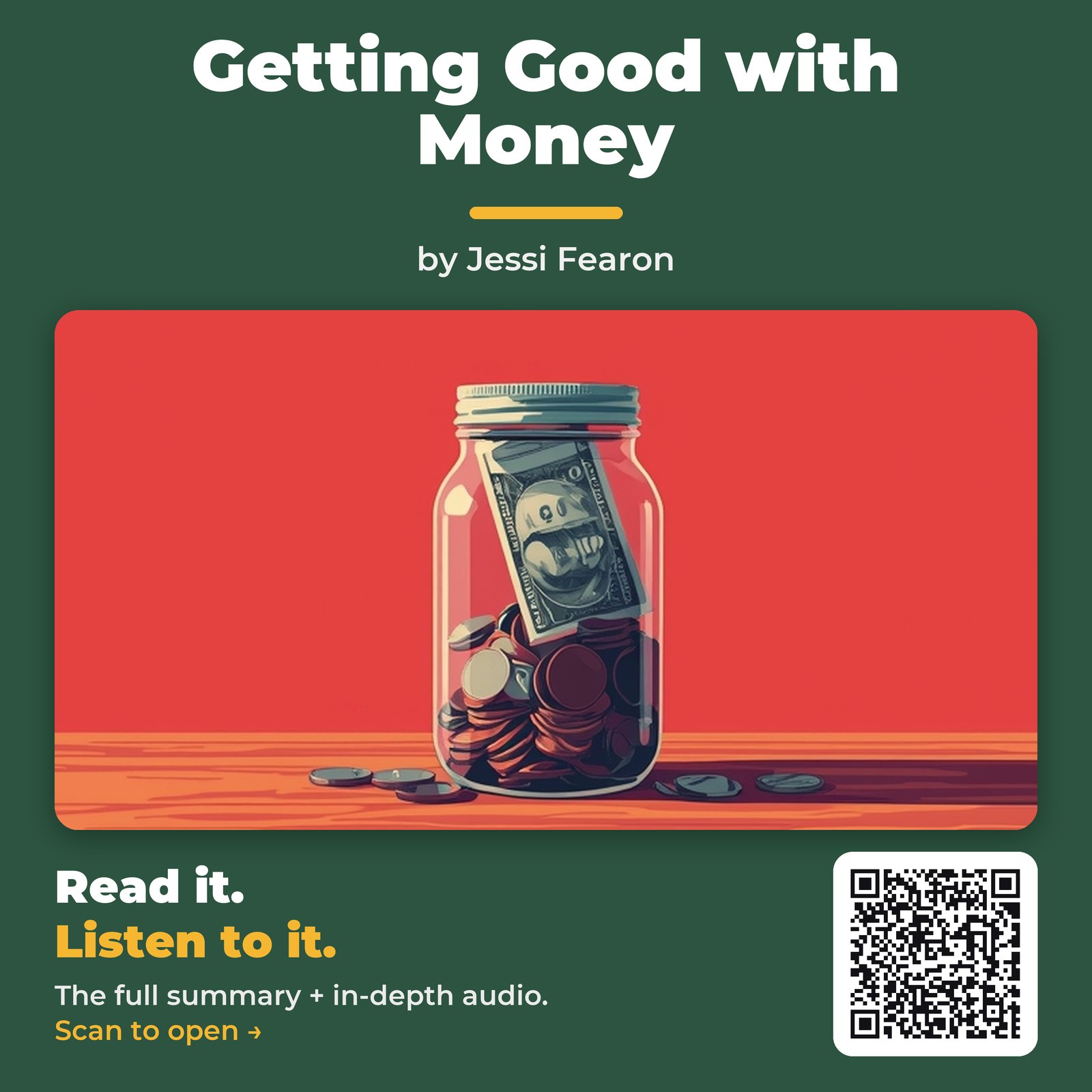Getting Good with Money — by Jessi Fearon