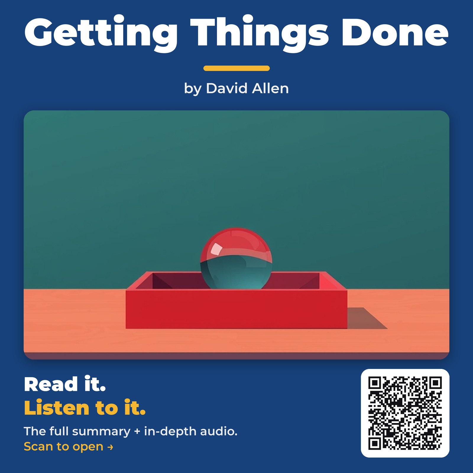 Getting Things Done — by David Allen