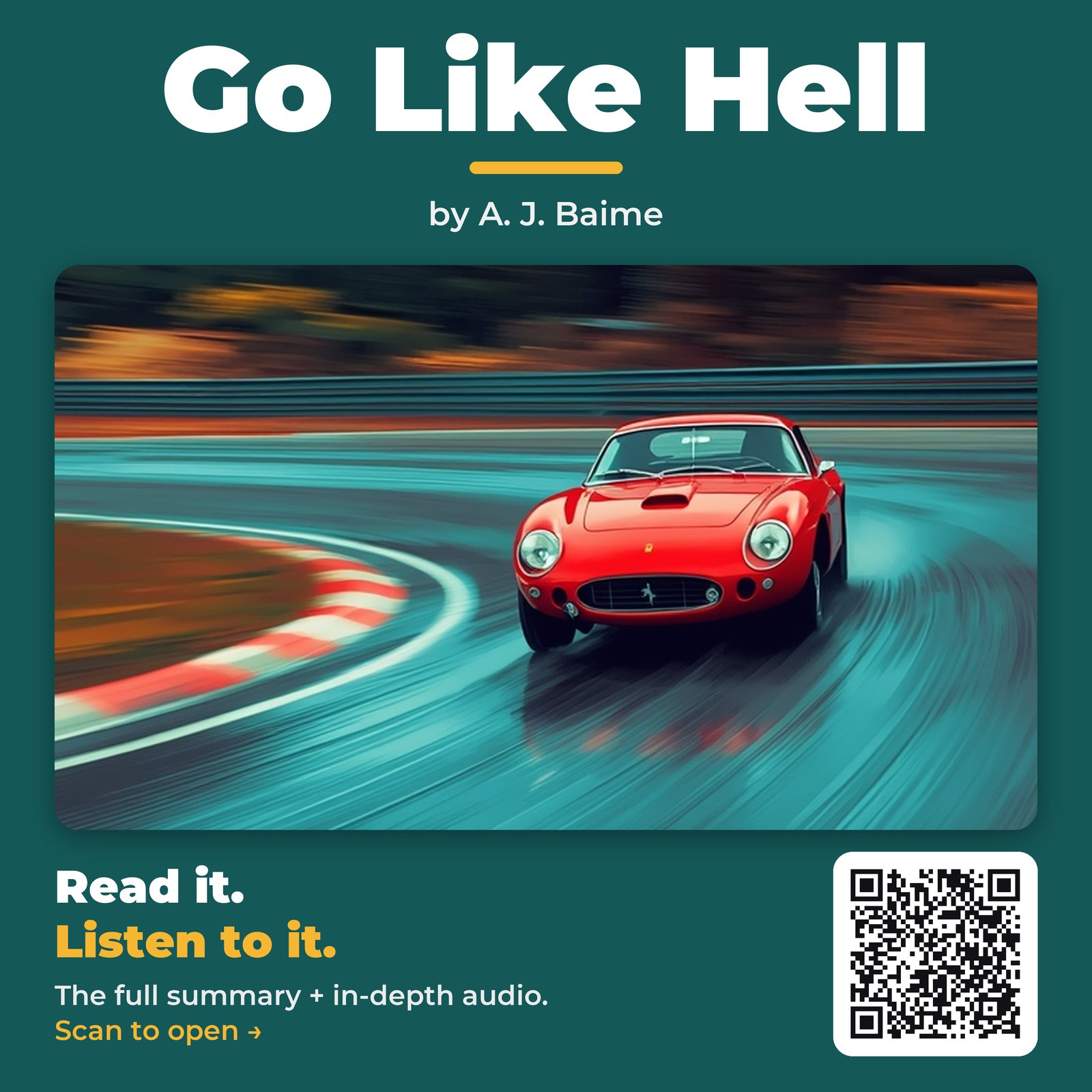 Go Like Hell — by A. J. Baime