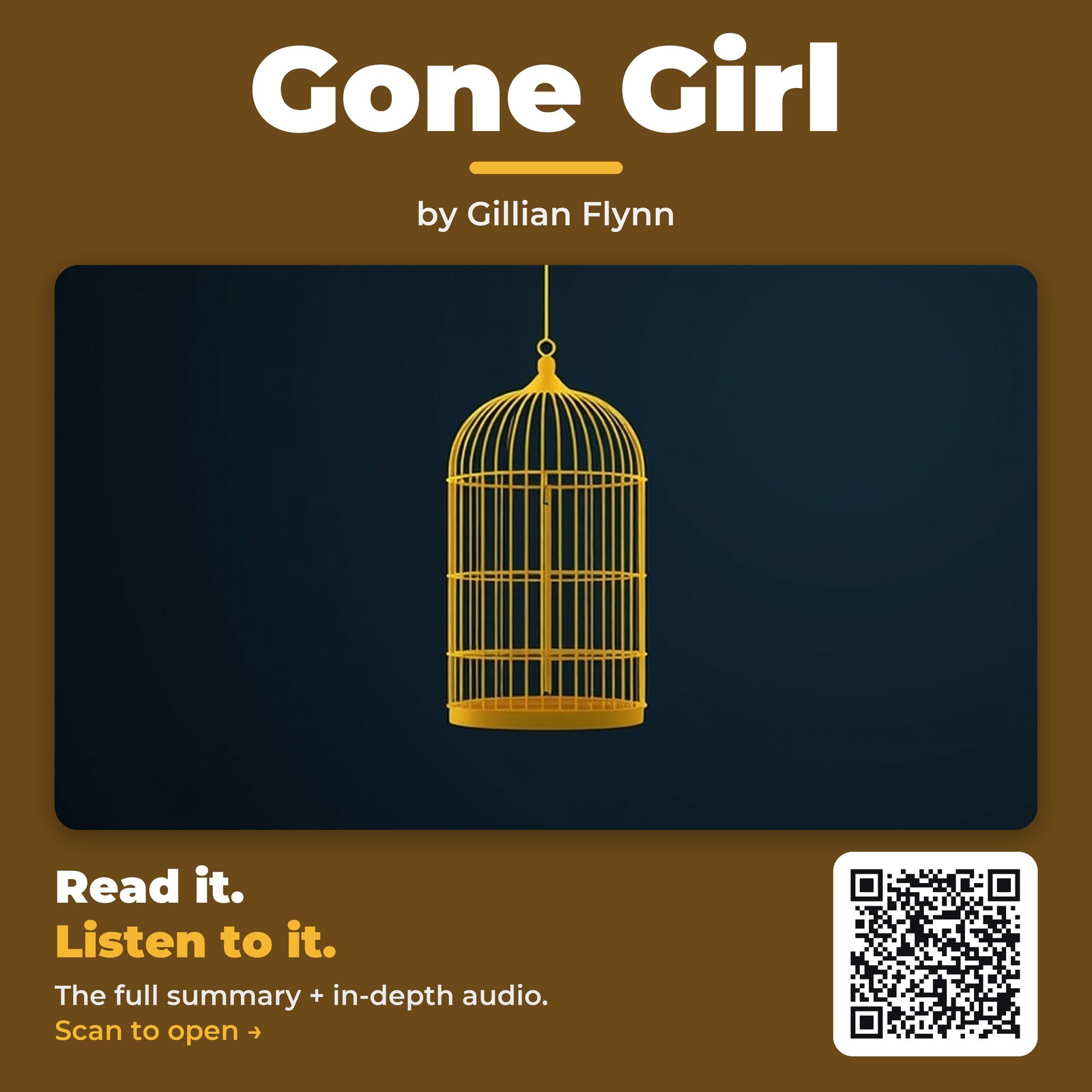 Gone Girl — by Gillian Flynn