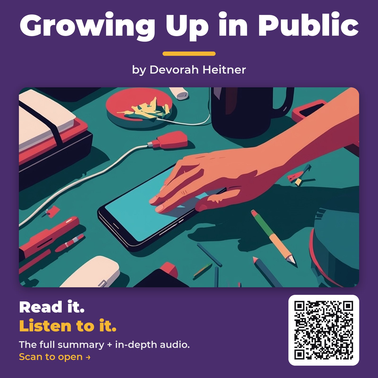 Growing Up in Public — by Devorah Heitner