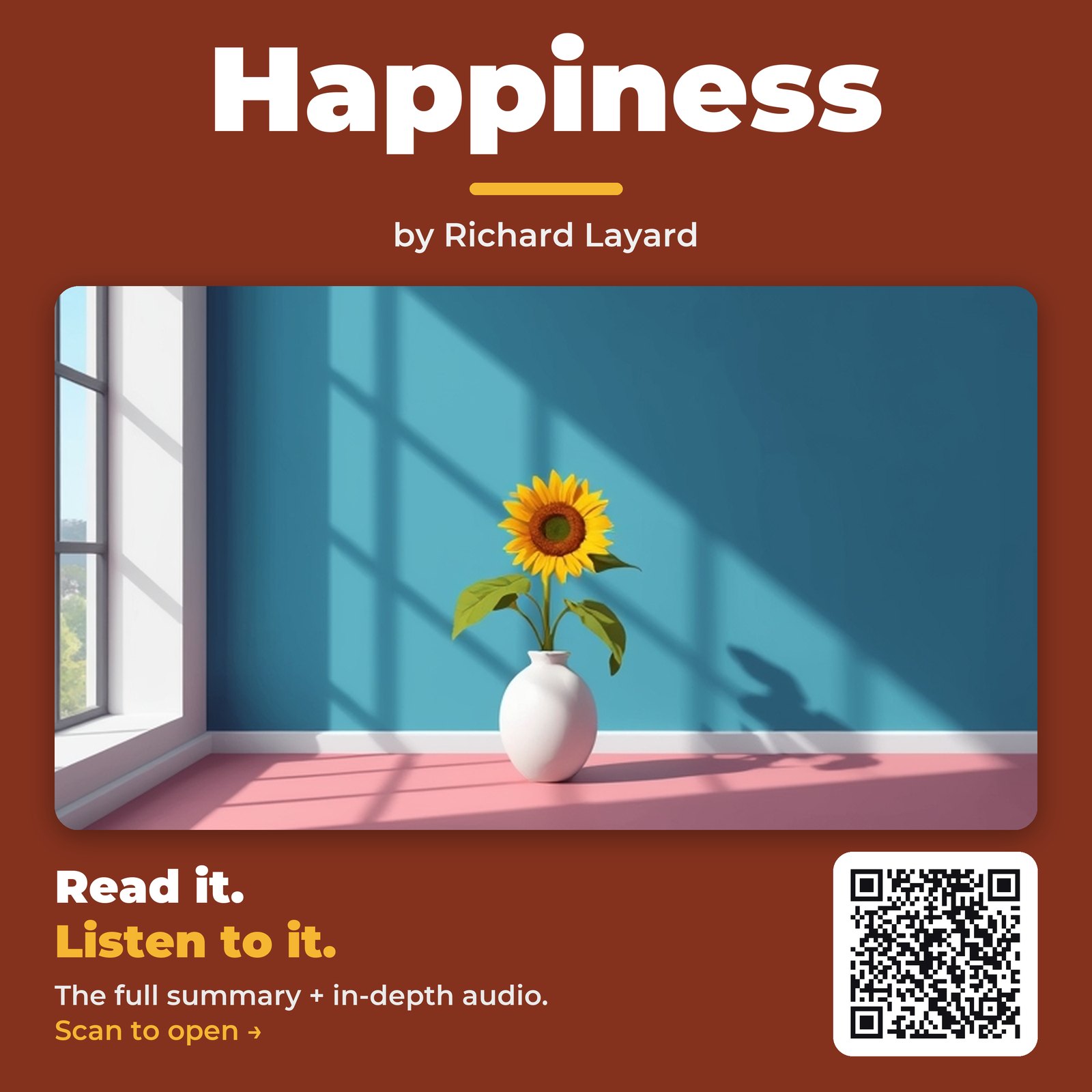 Happiness — by Richard Layard