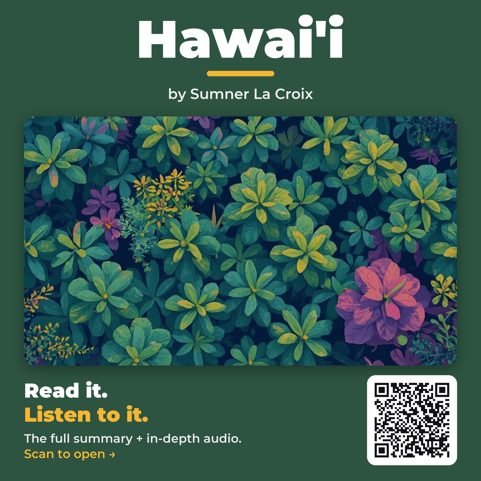 Hawai’i — by Sumner La Croix