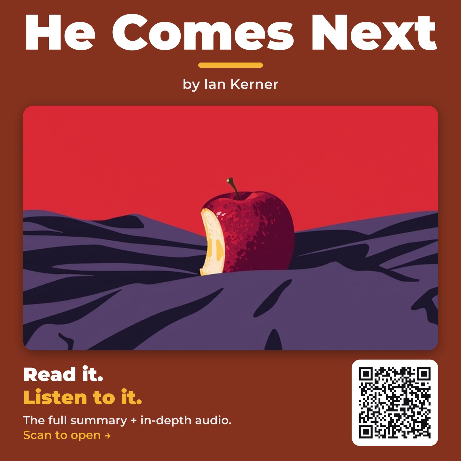 He Comes Next — by Ian Kerner