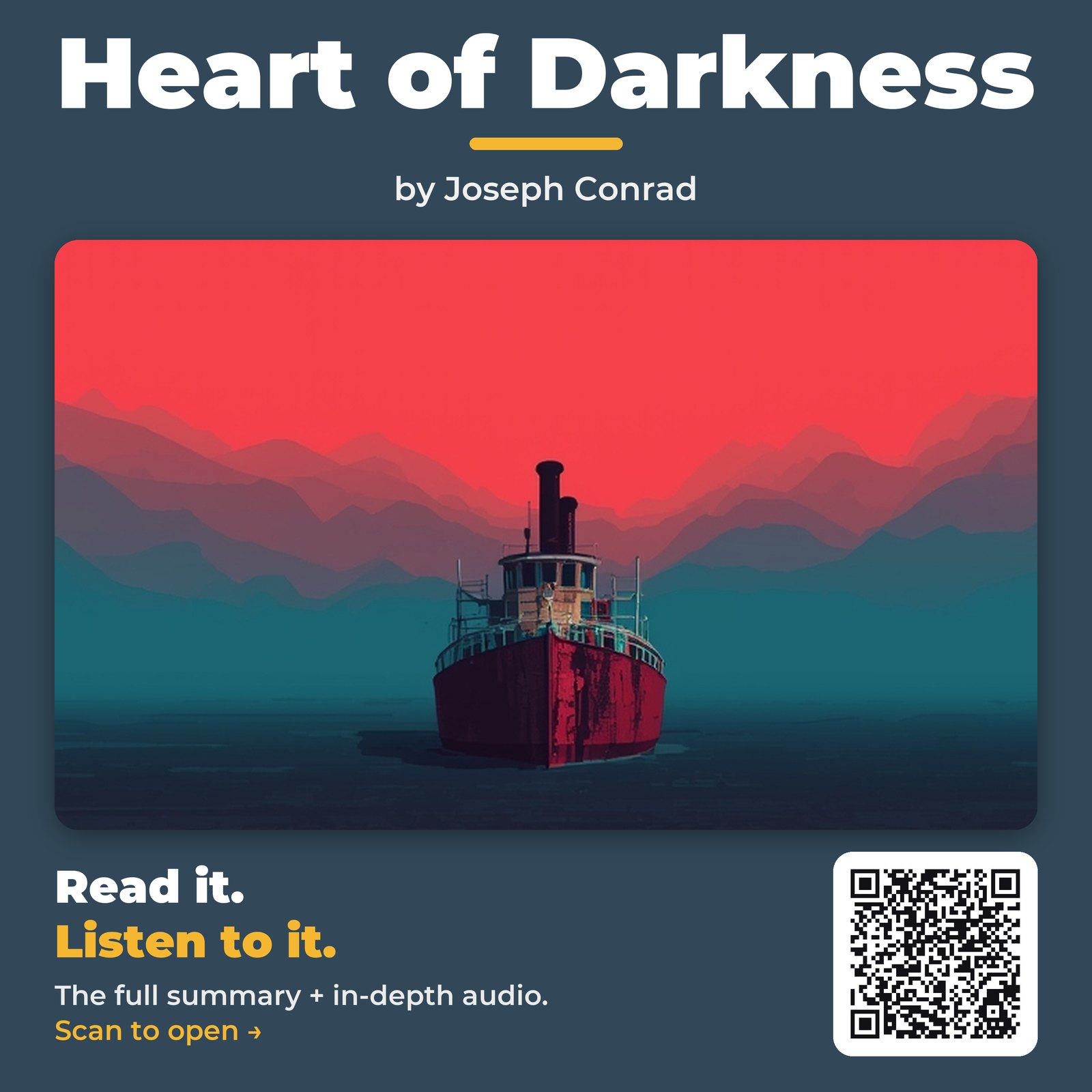 Heart of Darkness — by Joseph Conrad
